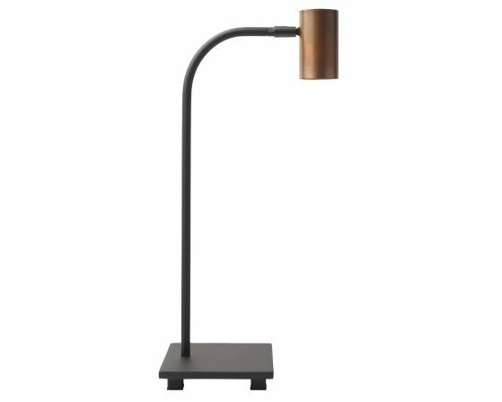 Tischlampe Tubino (Stahl - messing - koper, Koper) - Frezoli