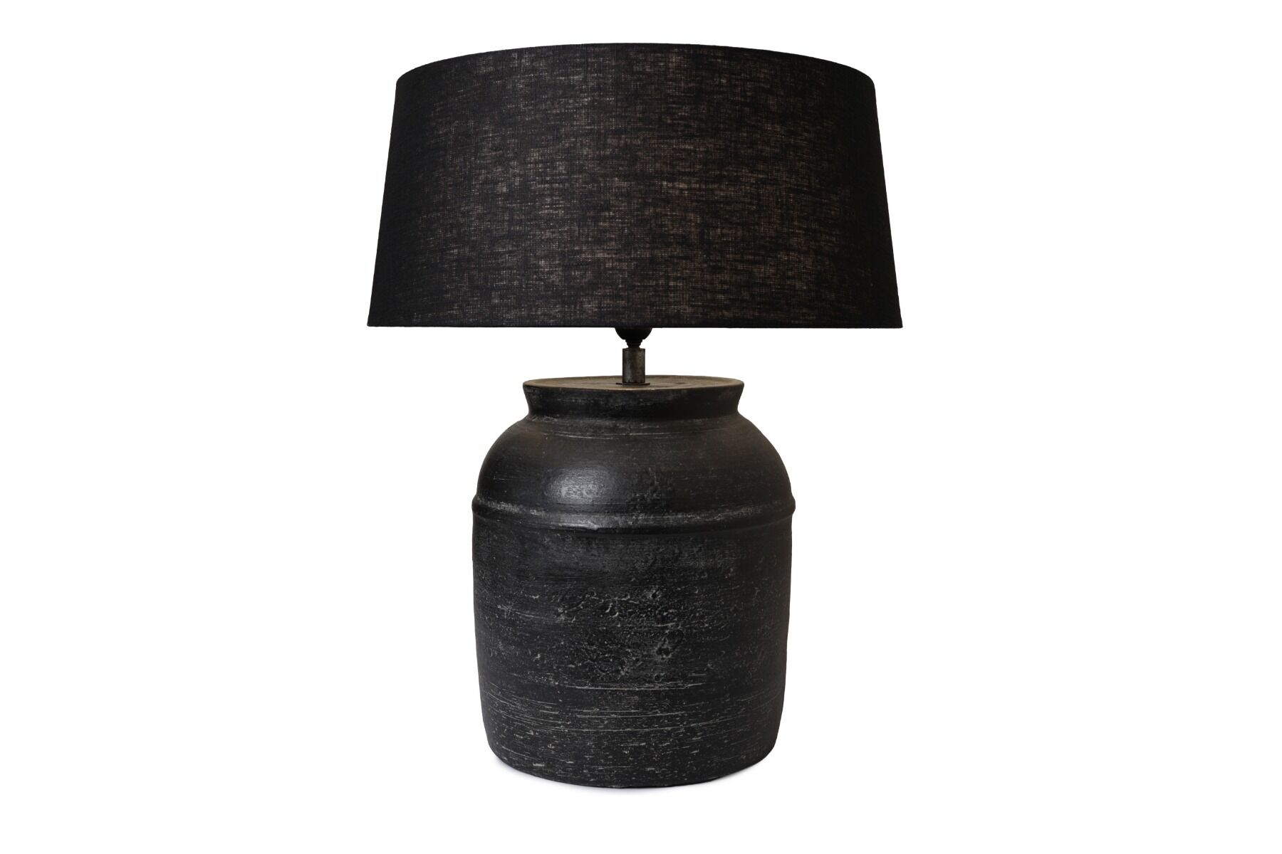 Kruiklamp Strado (Keramiek, Aged black) - Frezoli