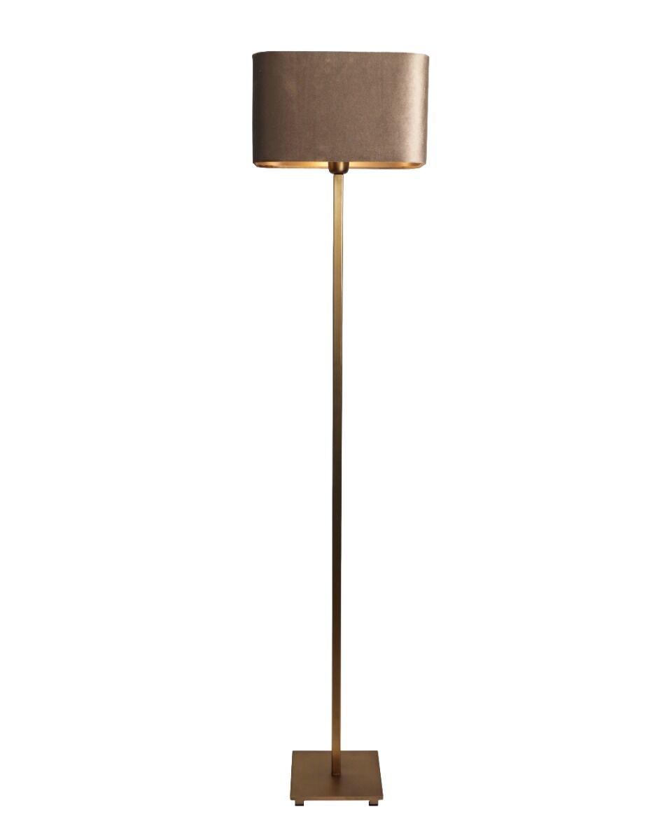 Stehlampe Simpleau (Messing en Stahl, Donker messing) - Frezoli