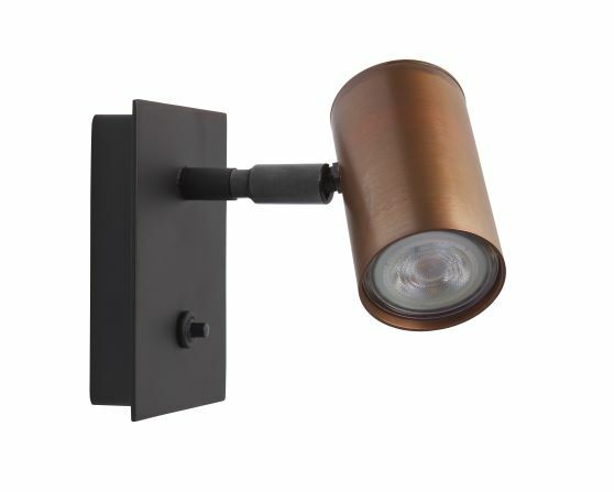 Lámpara de pared Tubino (Staal - messing - koper, Cobre) - Frezoli