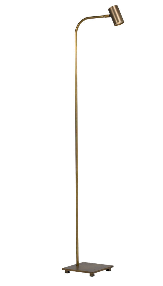 Tubino Floor Lamp (Staal - messing - koper, Donker messing) - Frezoli