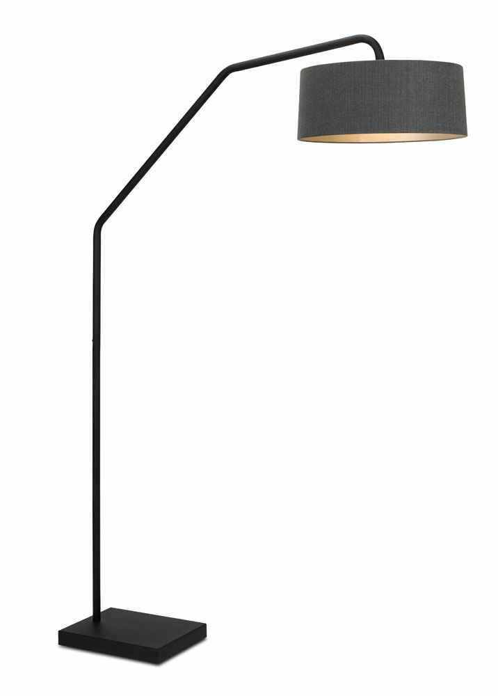 Vloerlamp Huges (Staal, Matzwart)