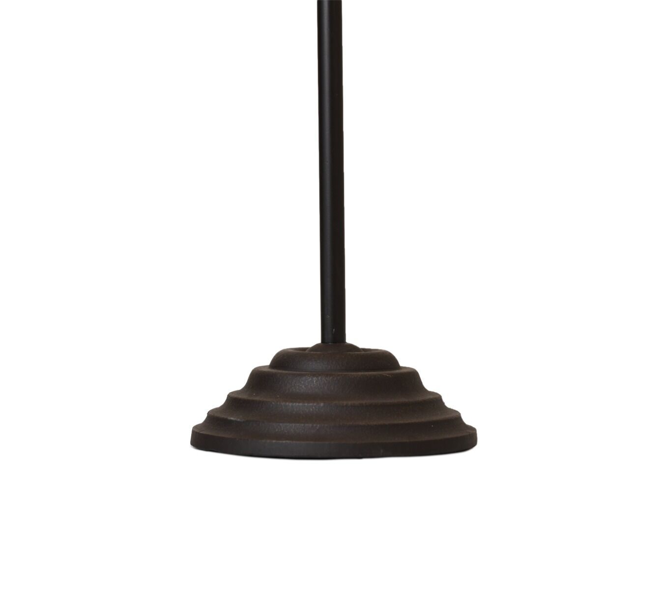 Tischlampe Delphi (Gietijzer en Stahl, Braun patina) - Frezoli
