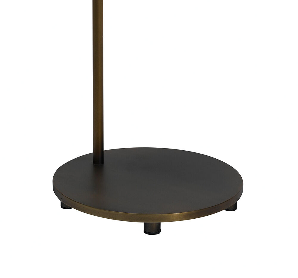 Stehlampe Tubana (Stahl - messing, Donker messing) - Frezoli