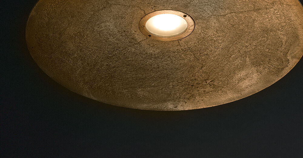 Pendelleuchte Fluente (Aluminium, Donker messing) - Frezoli