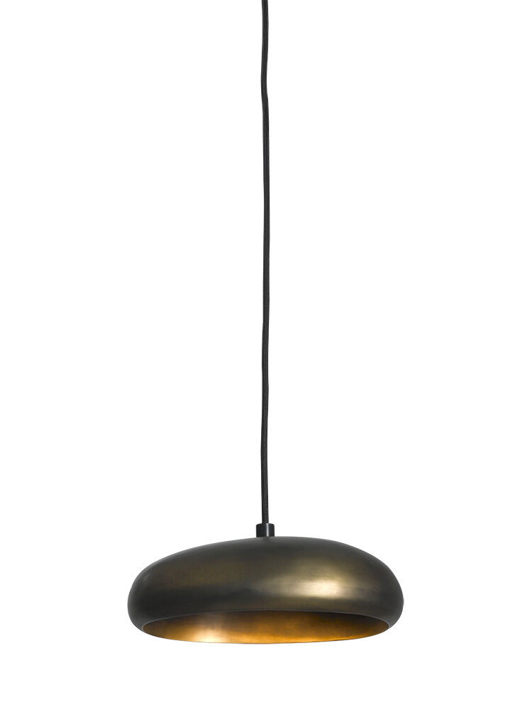 Hanglamp Pebble 1 Frezoli (Staal, Donker messing)