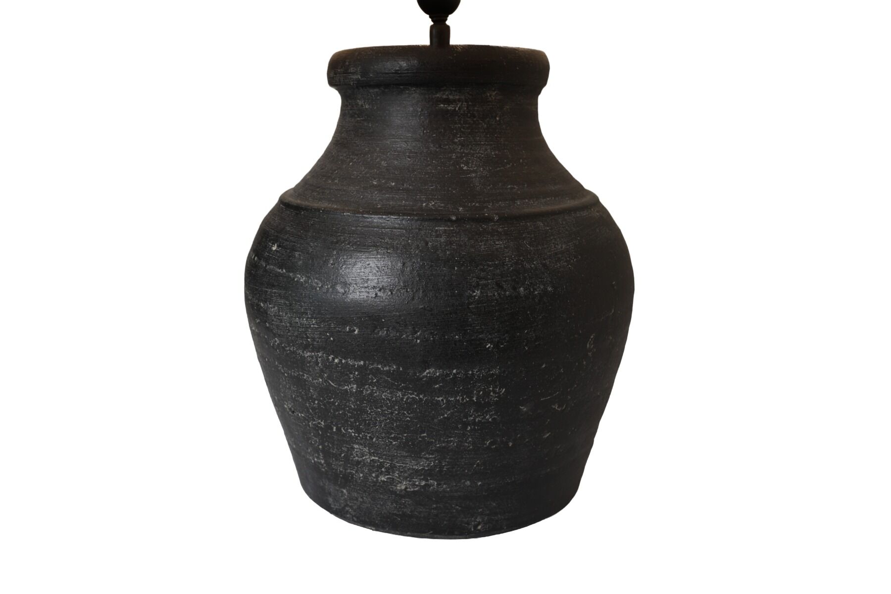 Tischlampe Hamo (Keramiek, Aged black) - Frezoli