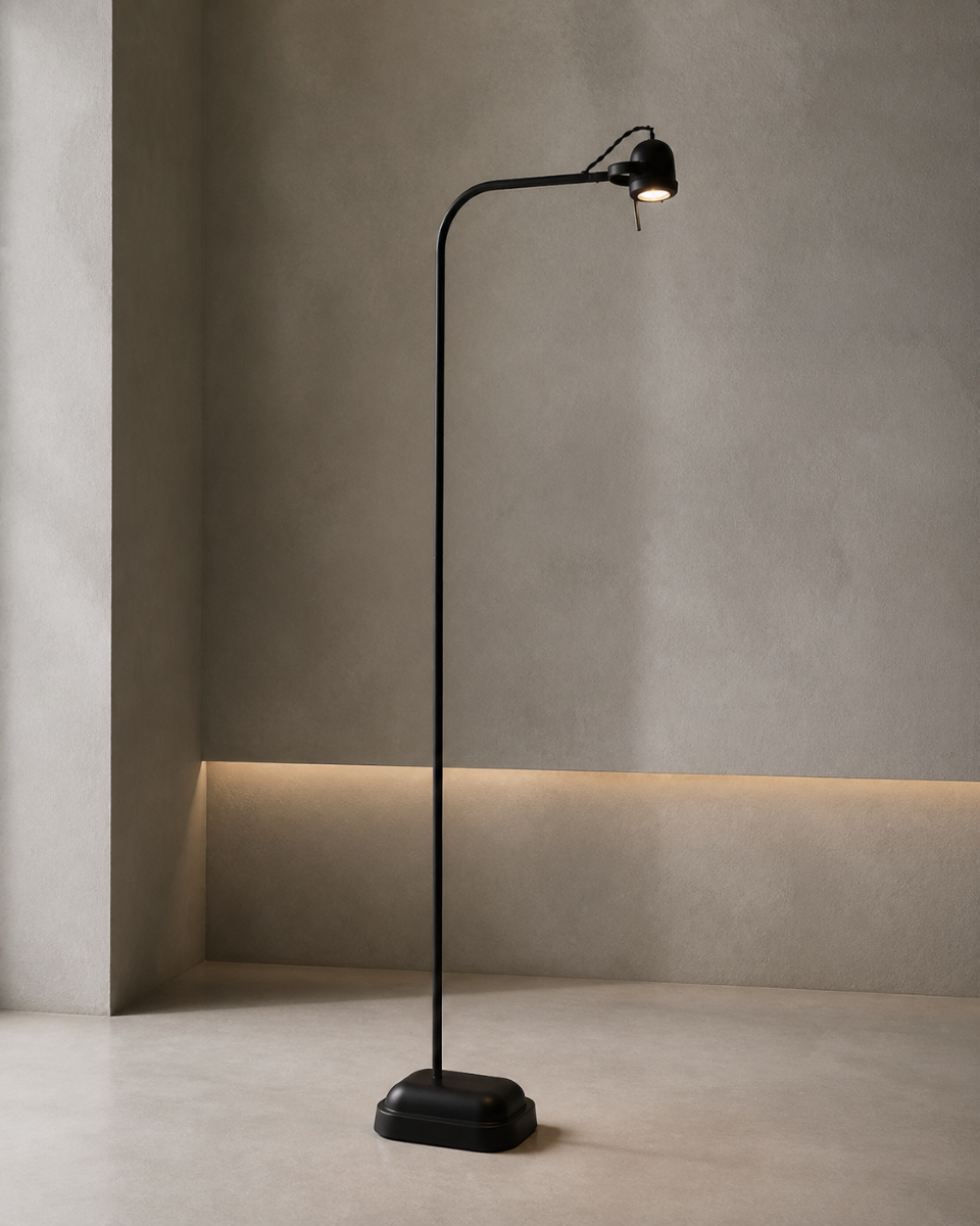 Spezia Floor Lamp (Staal - messing, Copper) - Frezoli