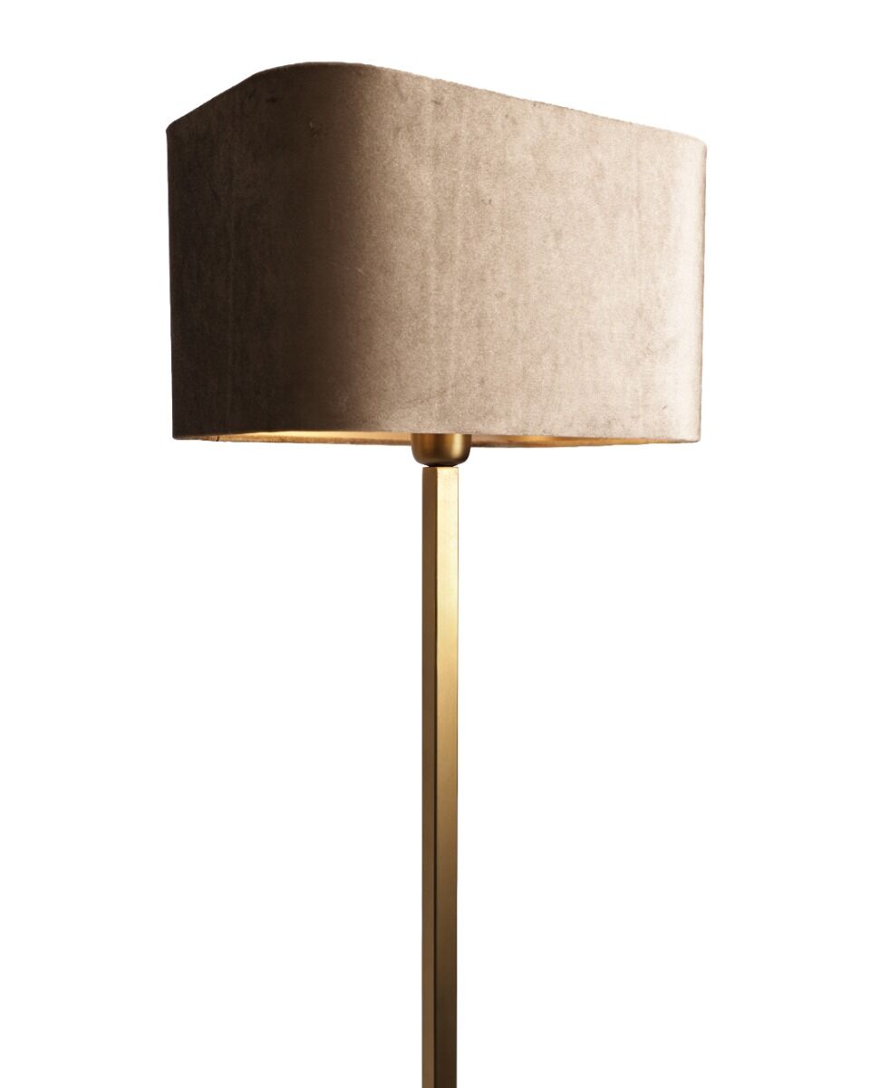 Stehlampe Simpleau (Messing en Stahl, Donker messing) - Frezoli