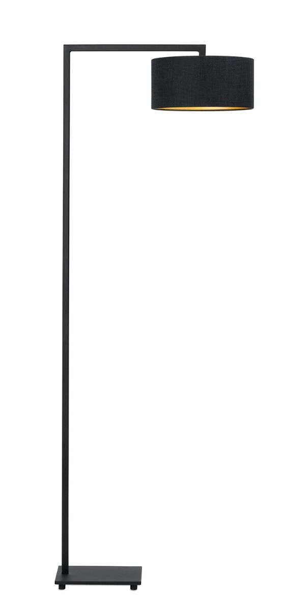 Stehlampe Herzo (Stahl, Matzwart)