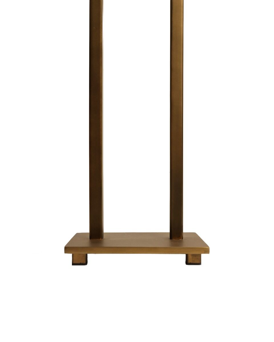 Diable Floor Lamp (Messing en staal, Donker messing) - Frezoli