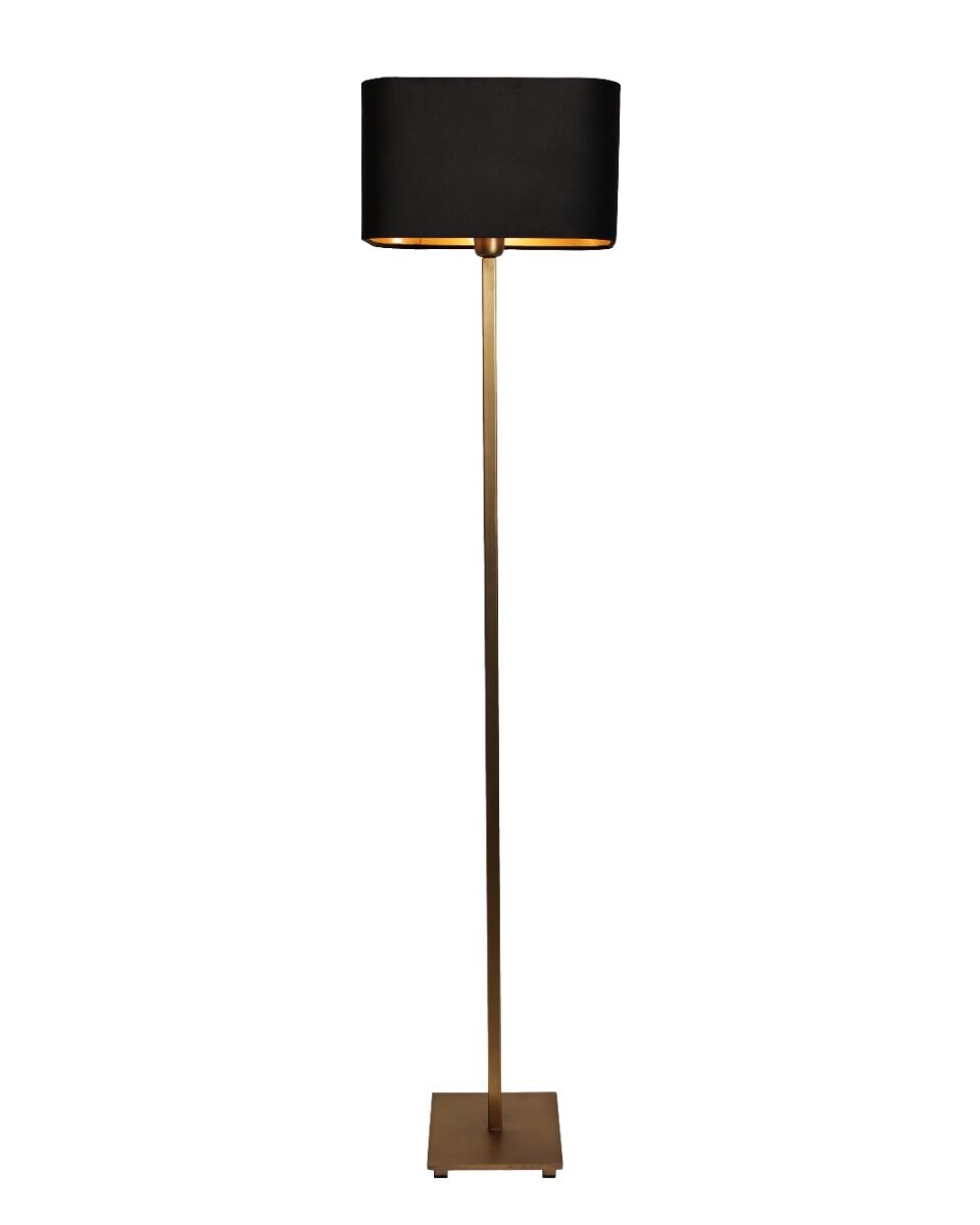 Floor Lamp Simpleau (Messing en staal, Donker messing) - Frezoli