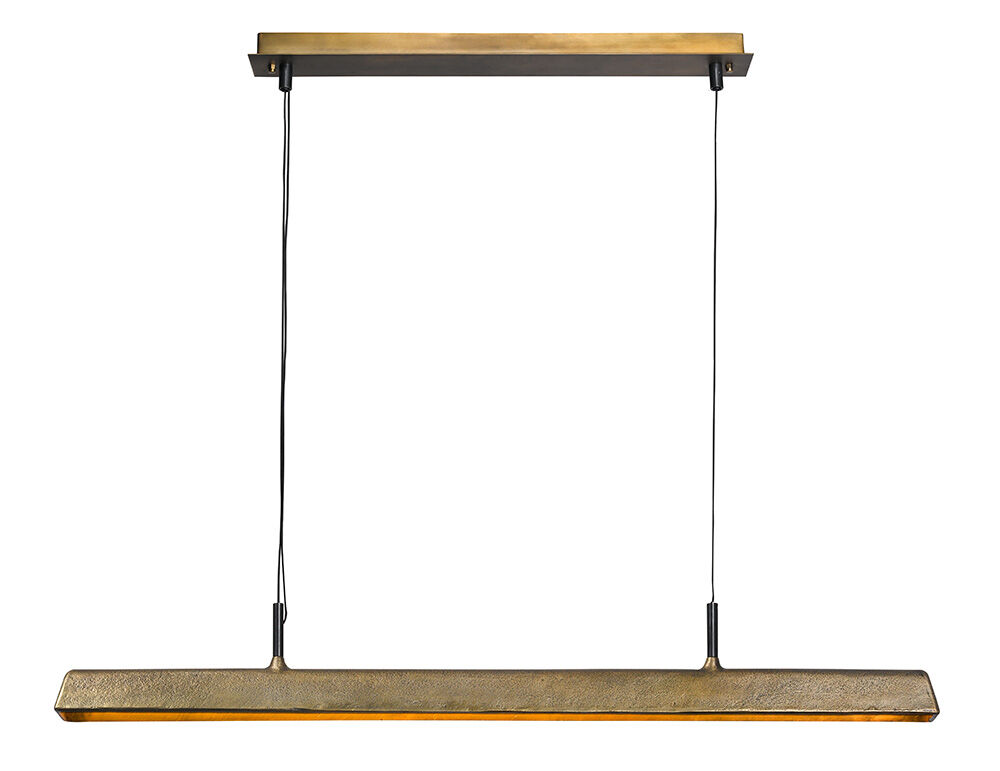 Hängelampe Stretto (Aluminium, Donker messing) - Frezoli