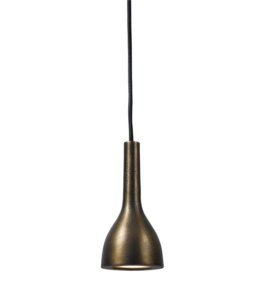 Hängeleuchte Tulipi (Aluminium, Donker messing)