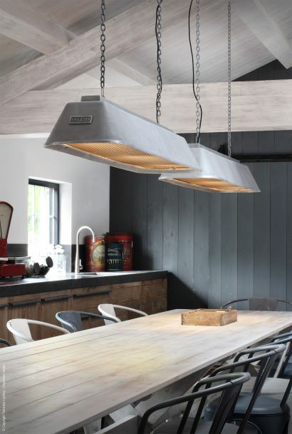 Hängeleuchte Bizz (Aluminium en Stahl, Aluminium) - Frezoli