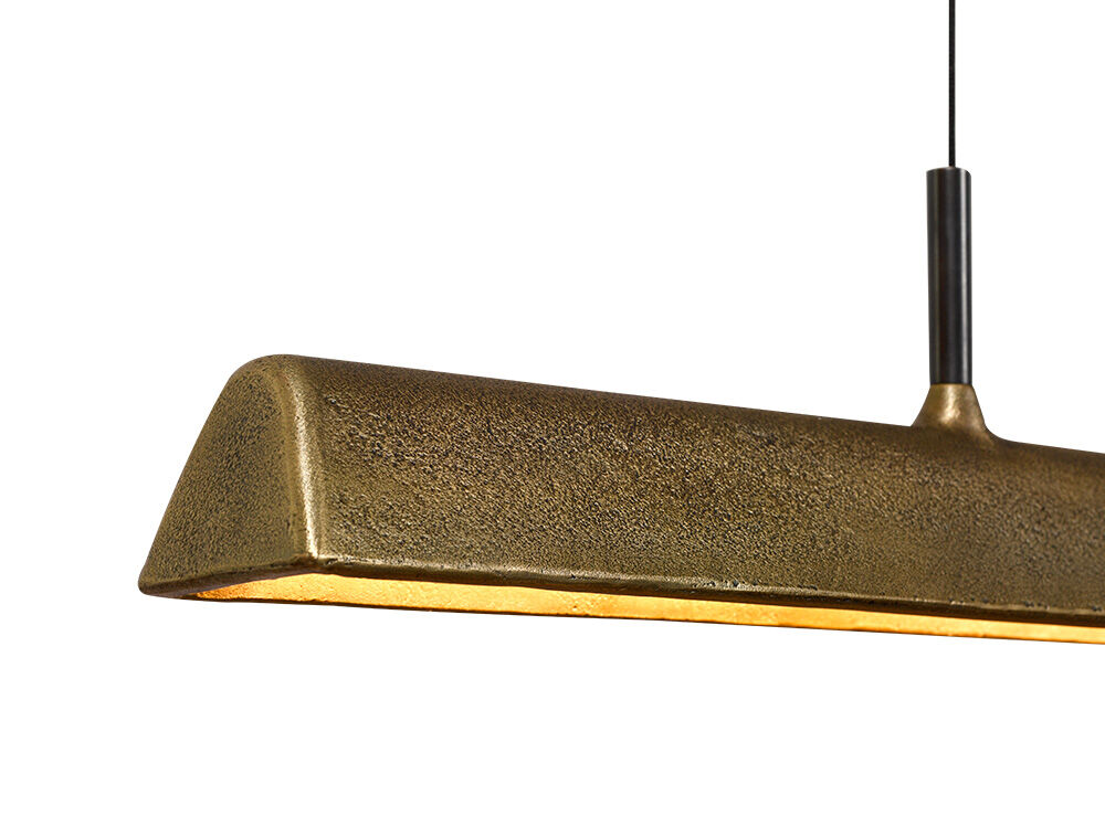 Pendant Lamp Stretto (Aluminium, Donker messing) - Frezoli