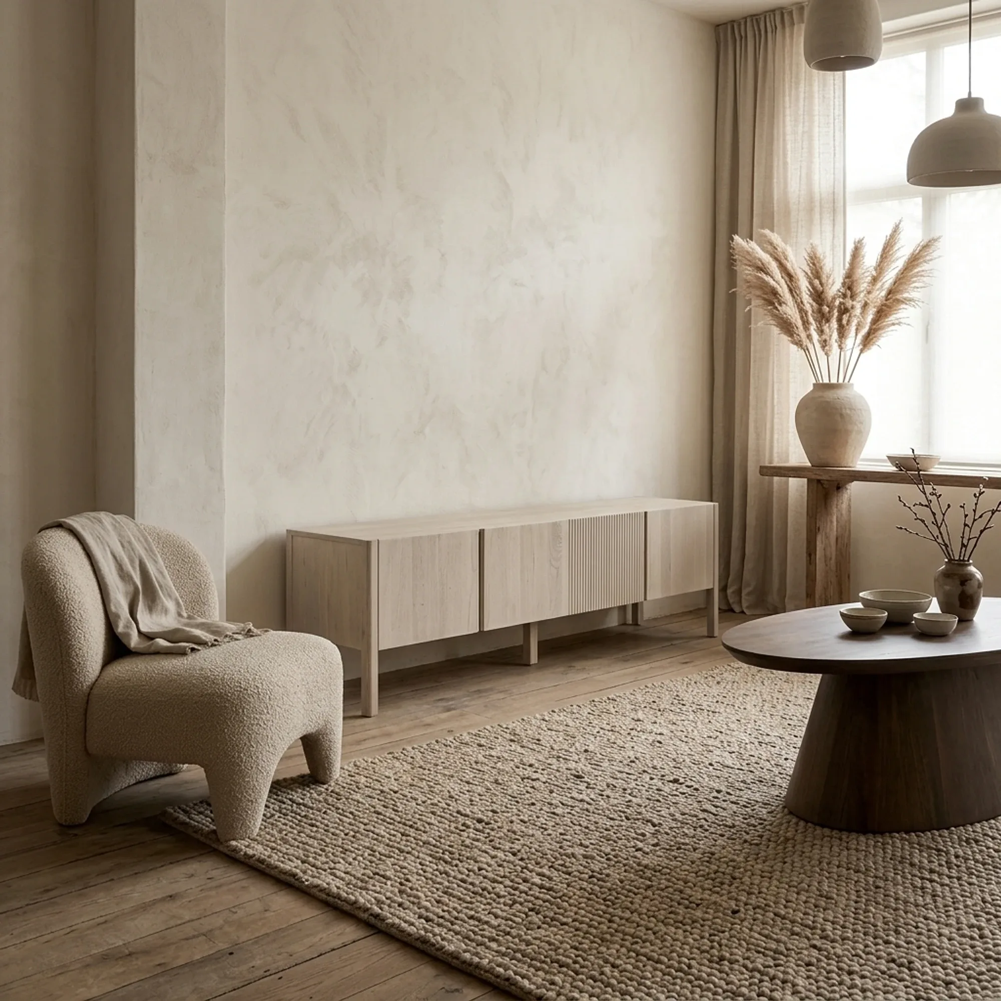 TV-Möbel Amalfi White Wash - Tower Living