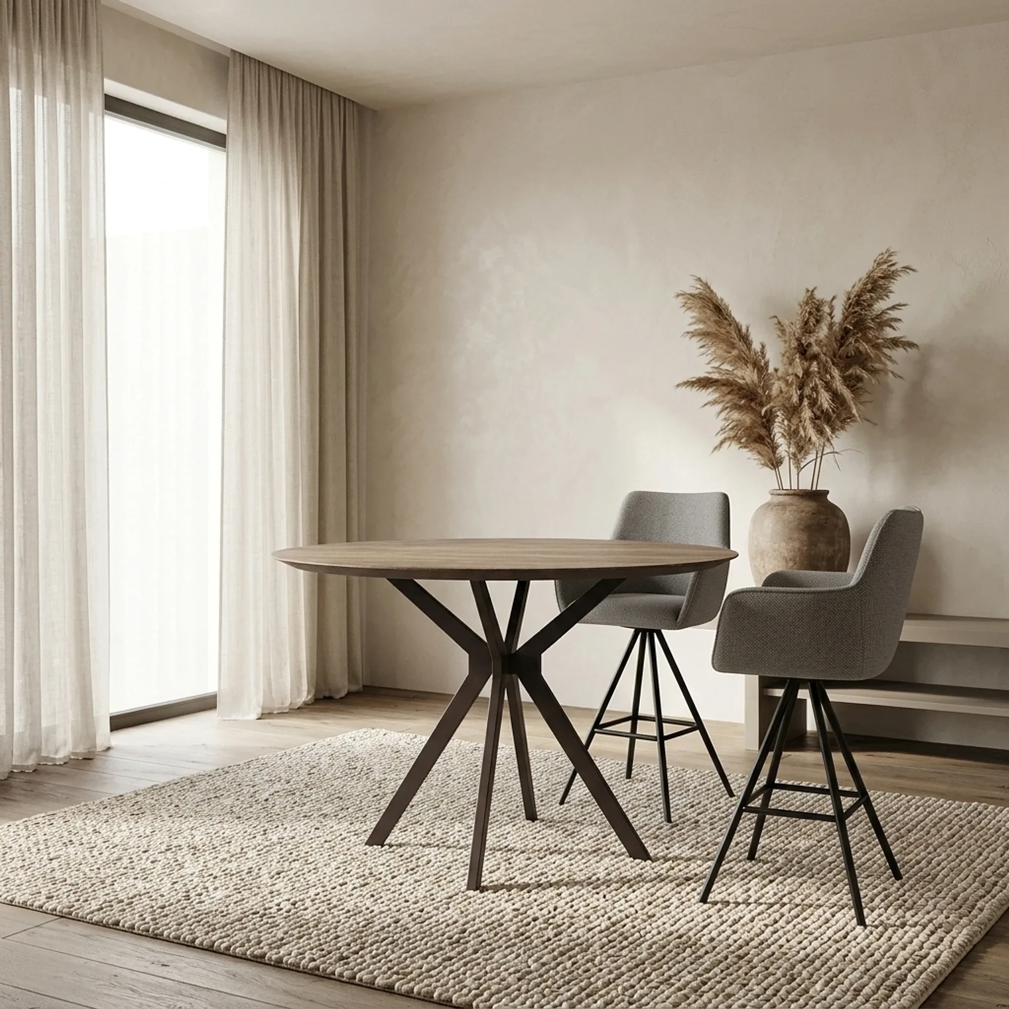 Bar Table Metropole Round - DTP Home