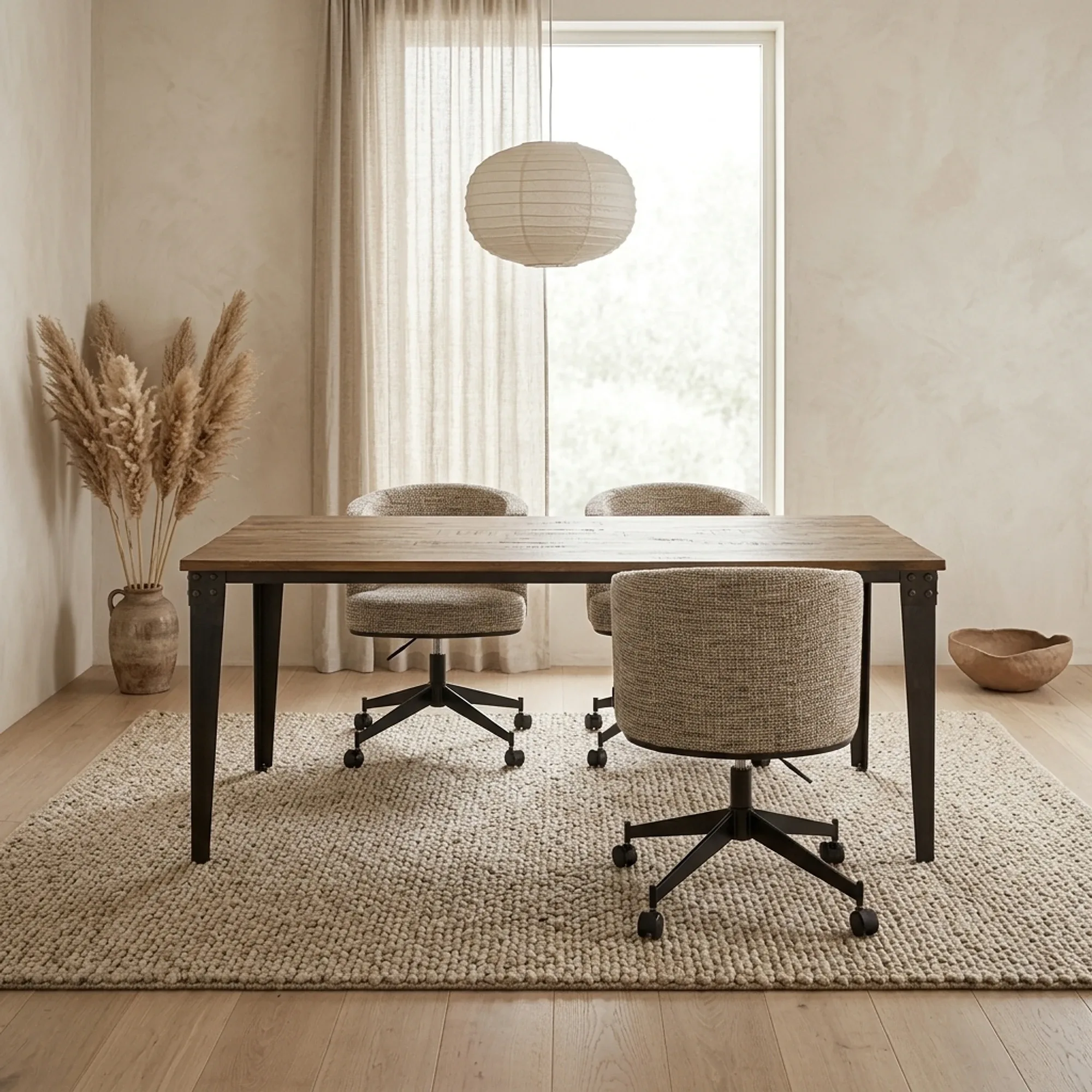 Basto dining table brown rectangular - Tower Living
