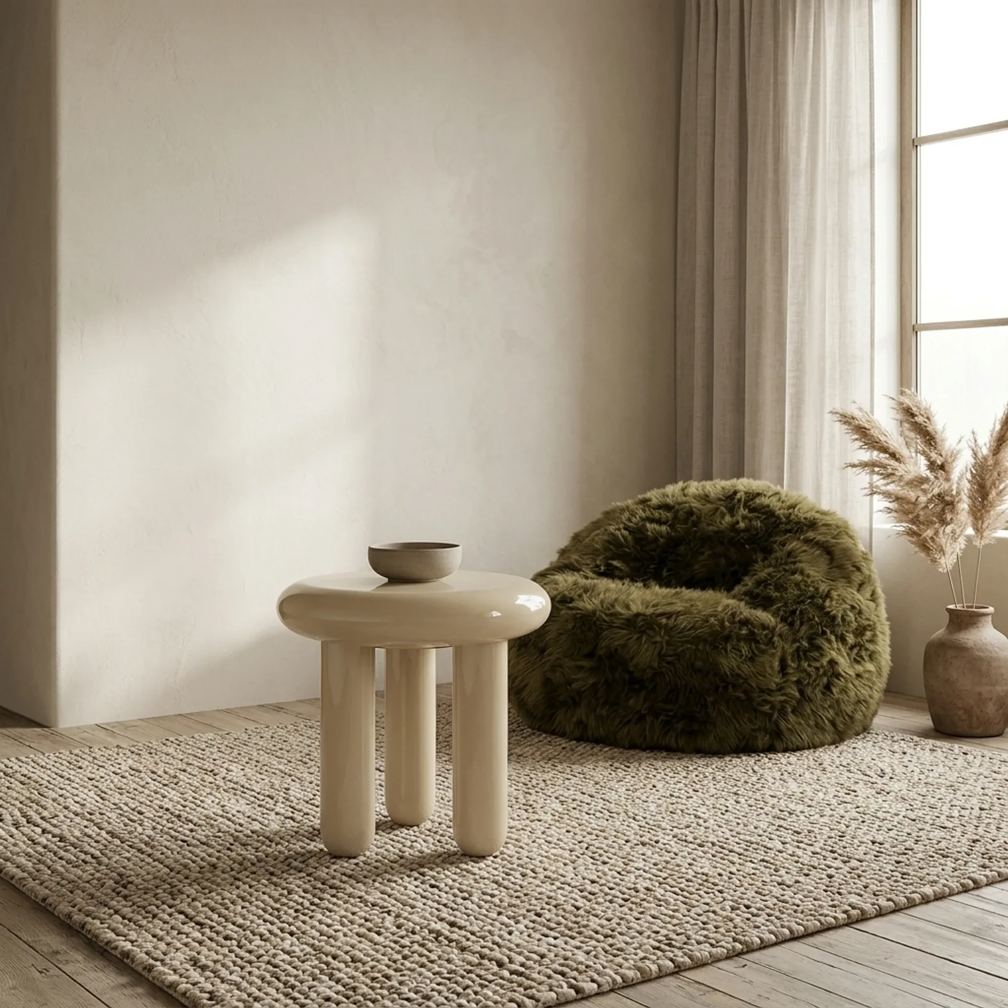Side Table Balloon Beige - By-Boo