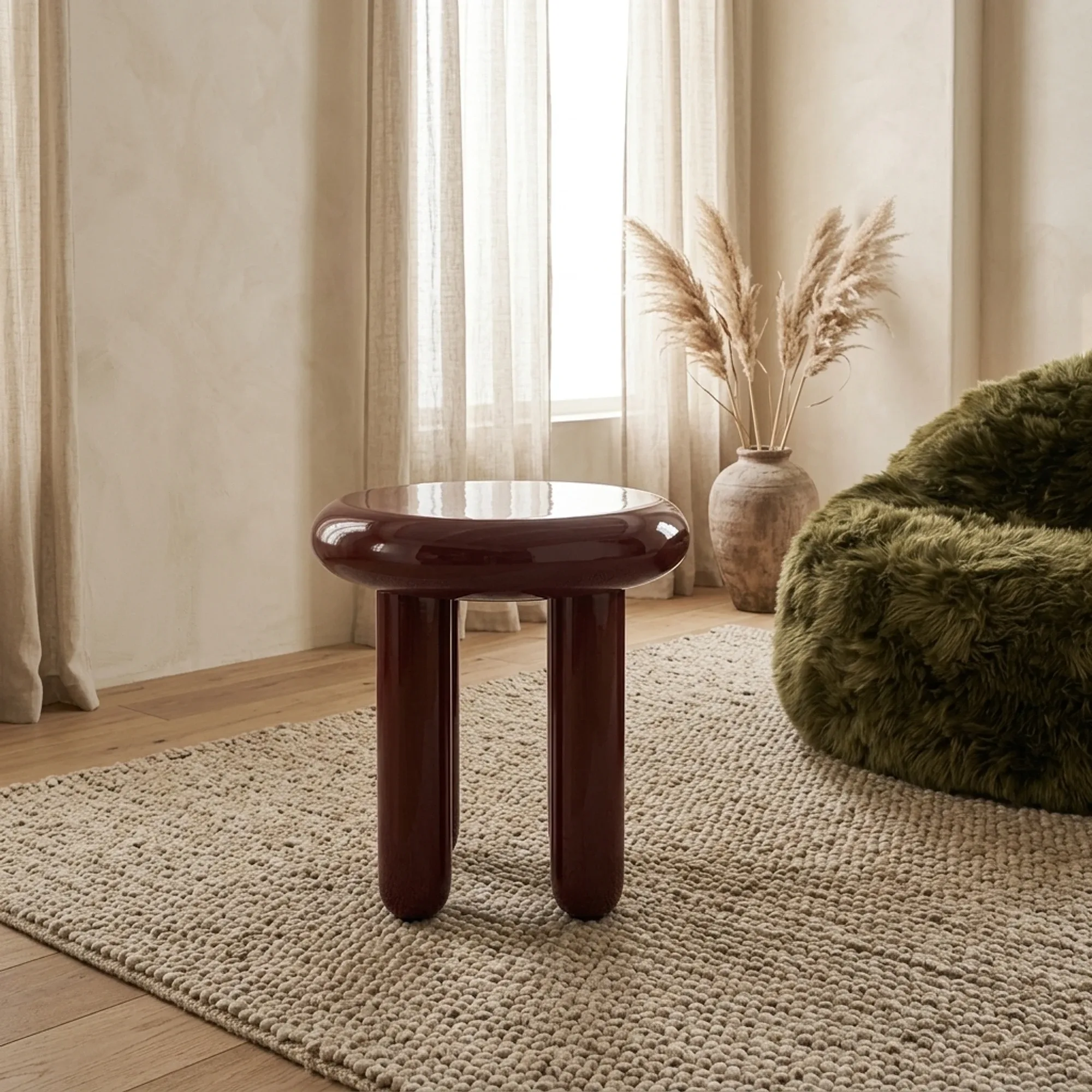 Side Table Balloon Burgundy - By-Boo