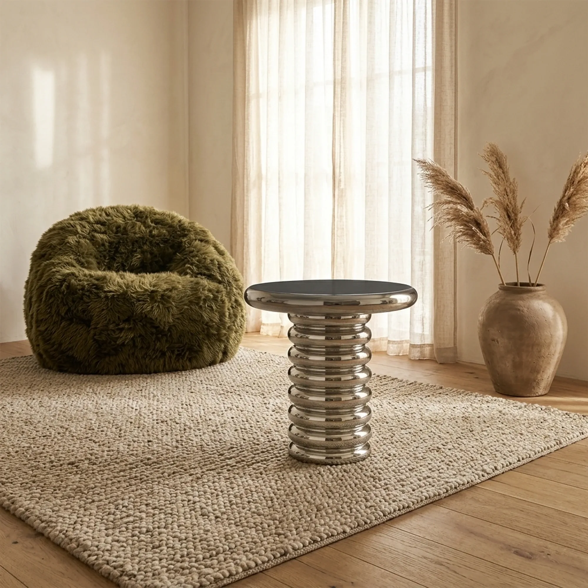 Chromeo Side Table - By-Boo