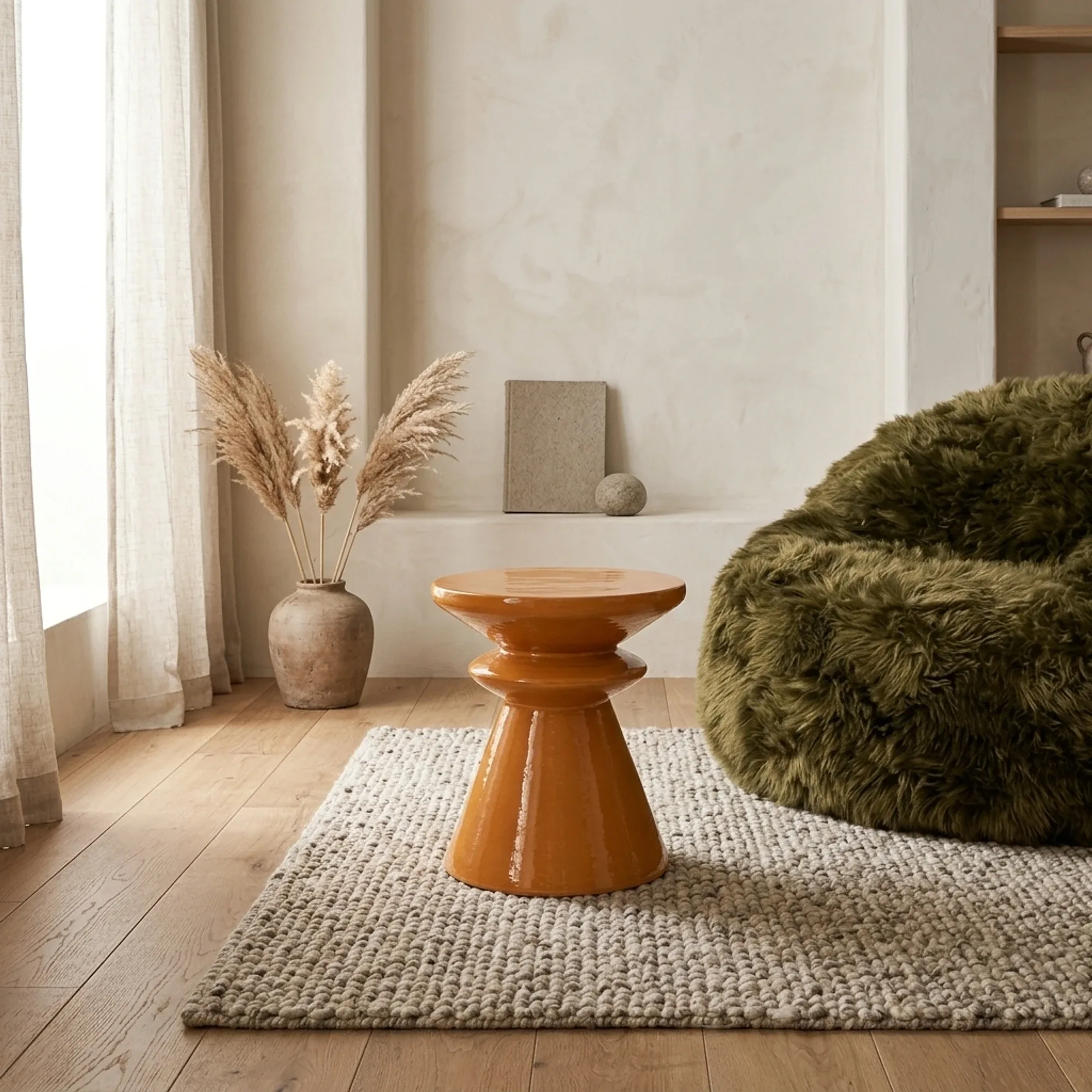 Side Table Circolo Terracotta - By-Boo