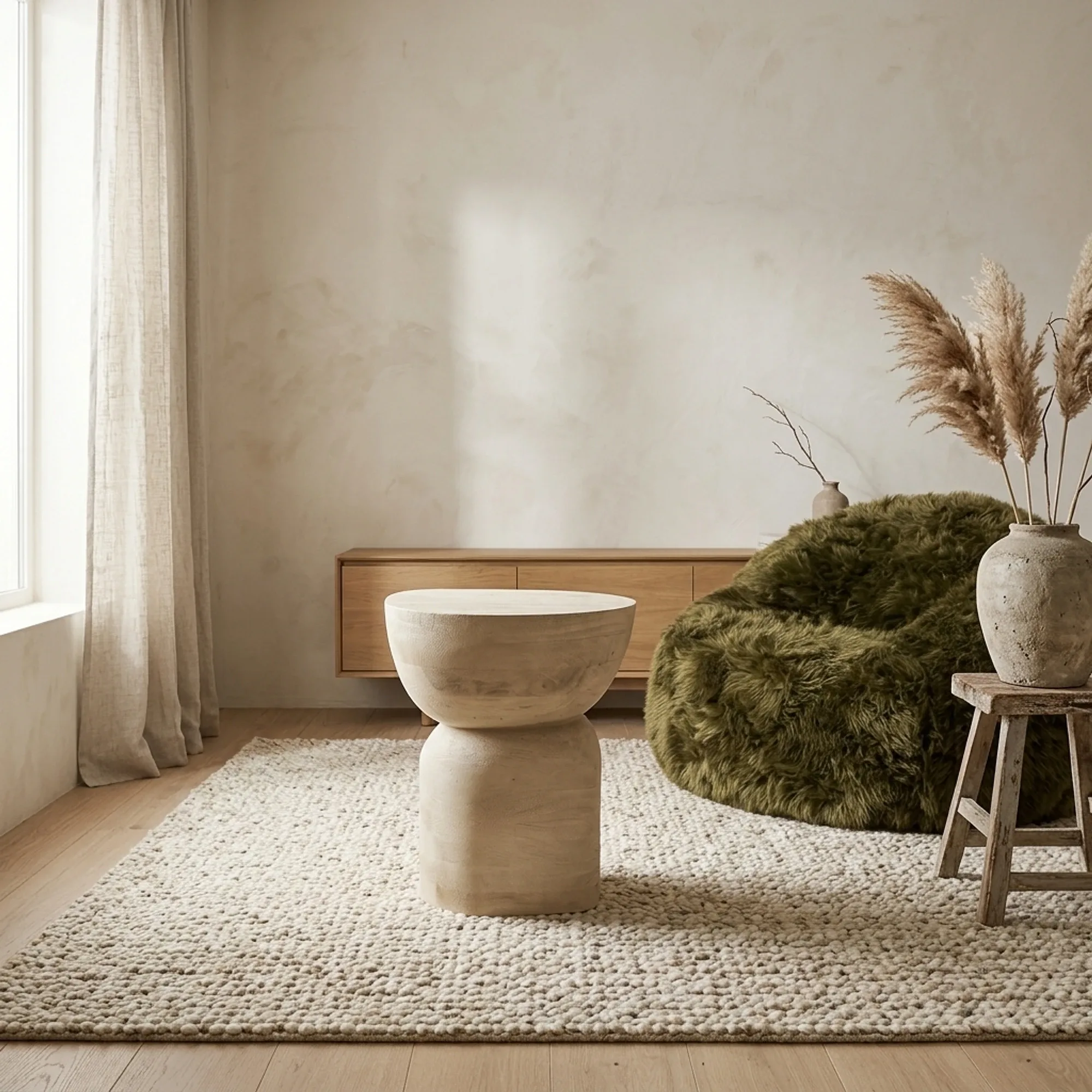Side Table Cobble - By-Boo