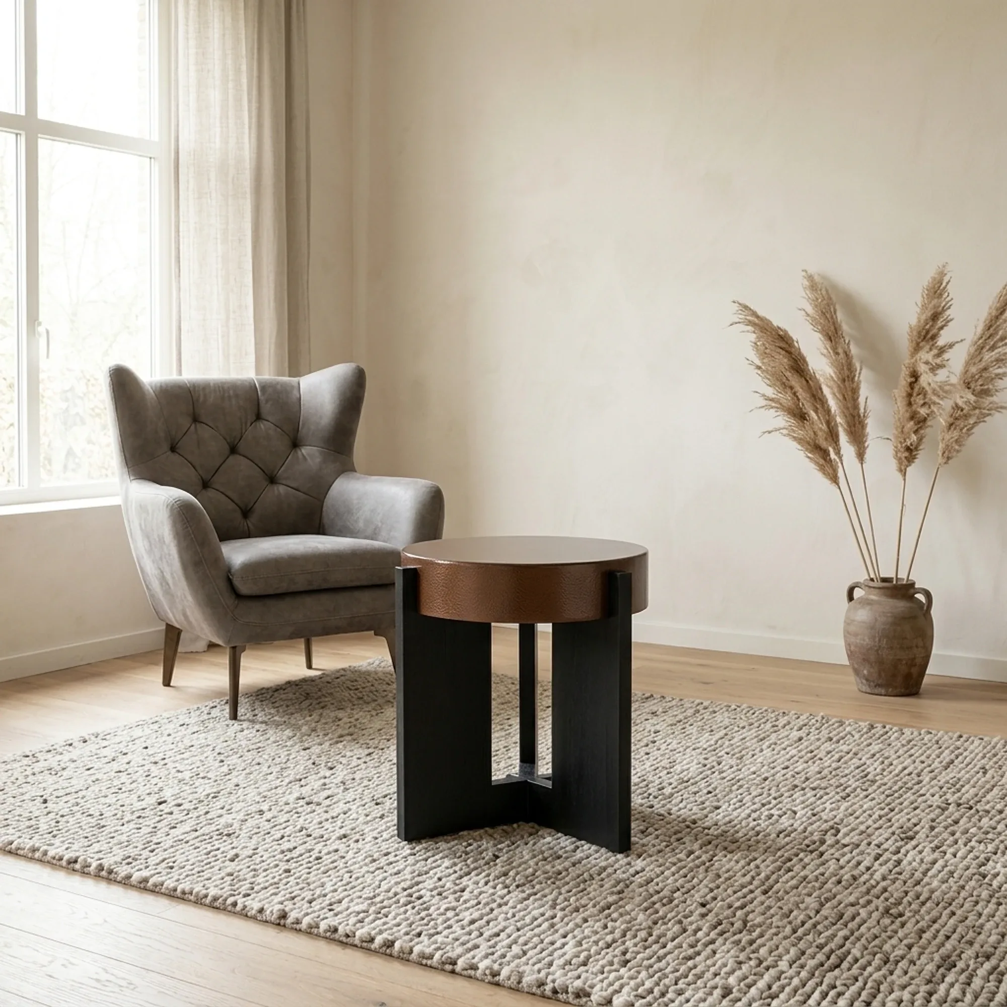 Juliet MDF Side Table - Eleonora