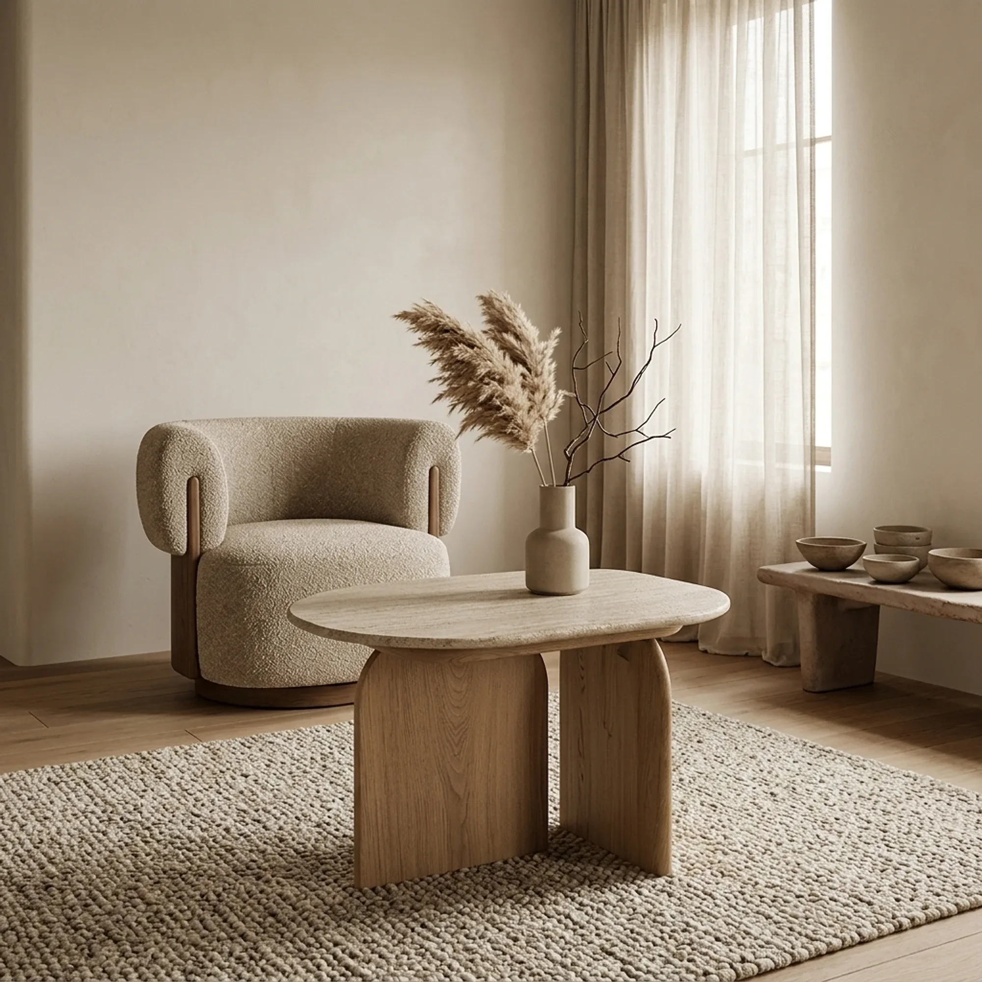 Lova Side Table Oak - Eleonora
