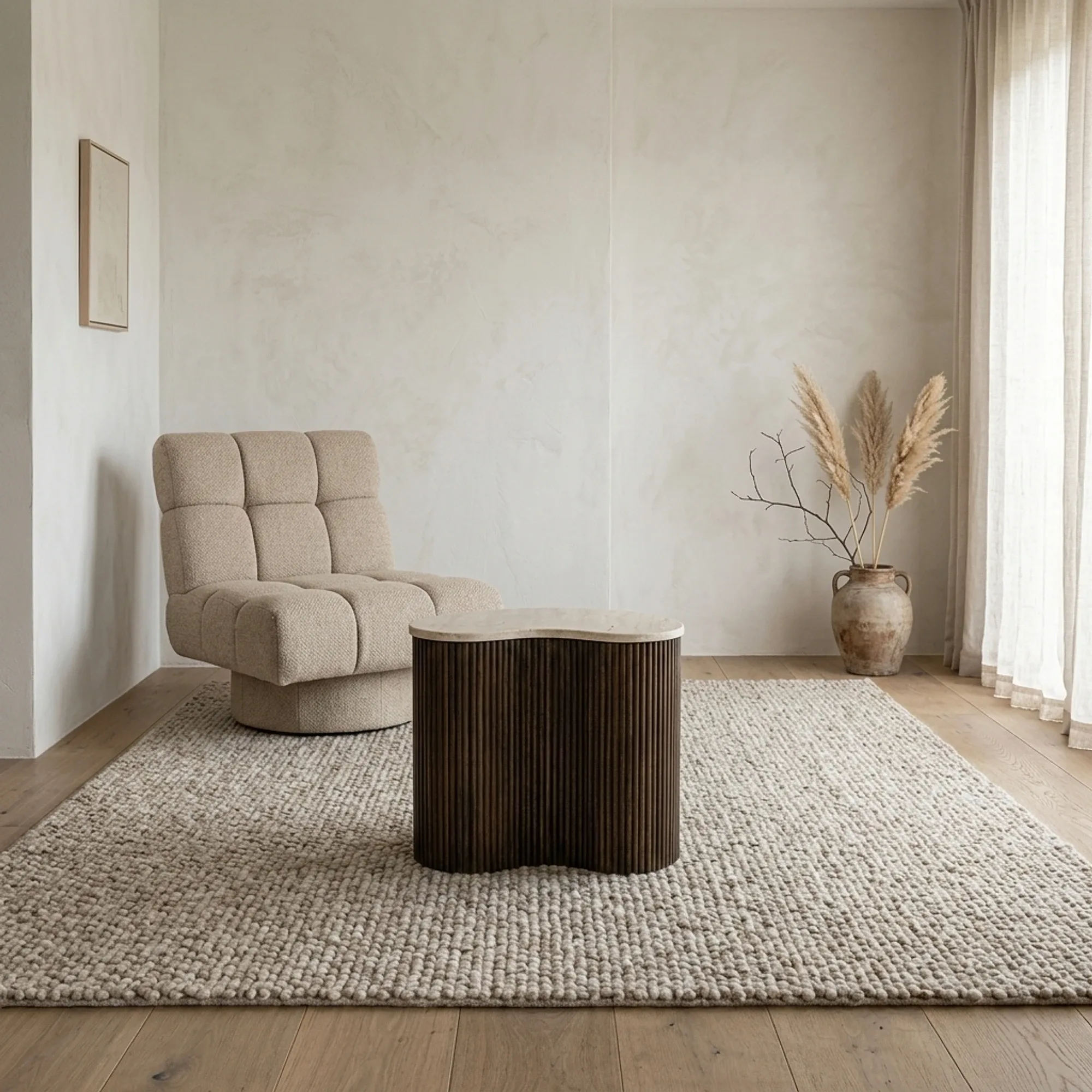 Side Table Mari Mango Wood - Eleonora