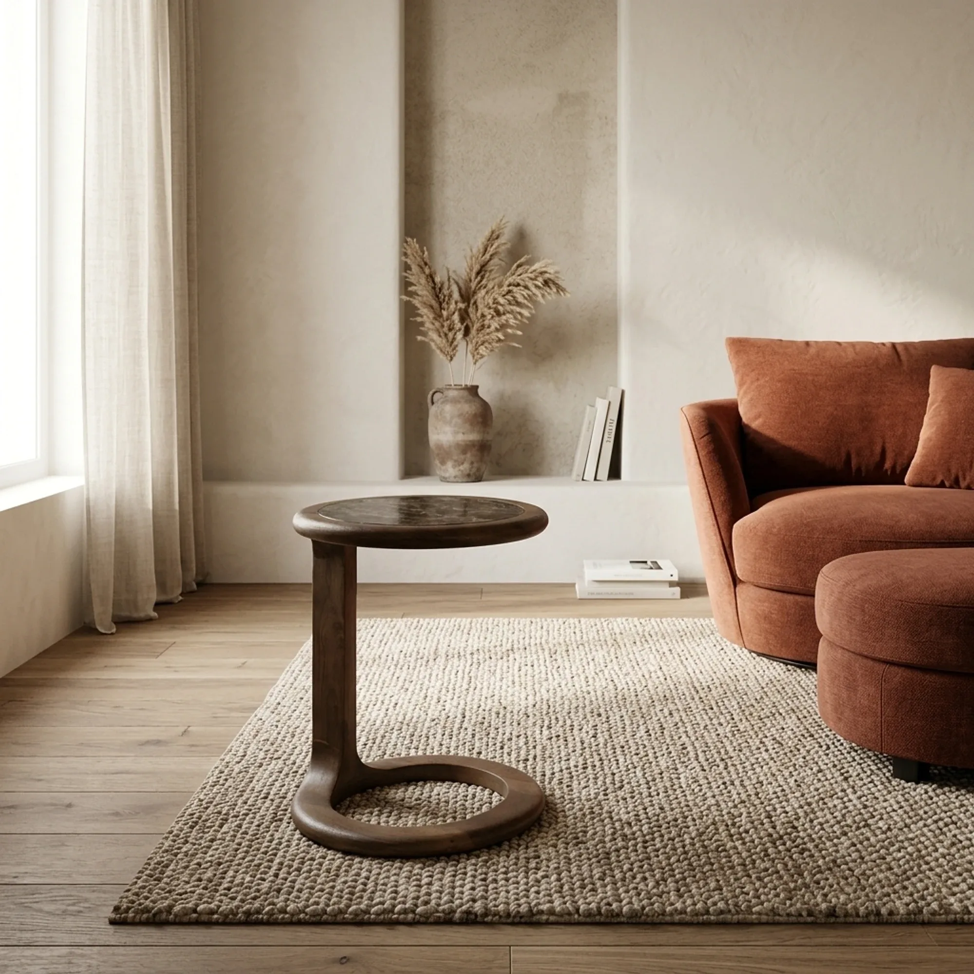 Side Table Vito Mango Wood - Eleonora