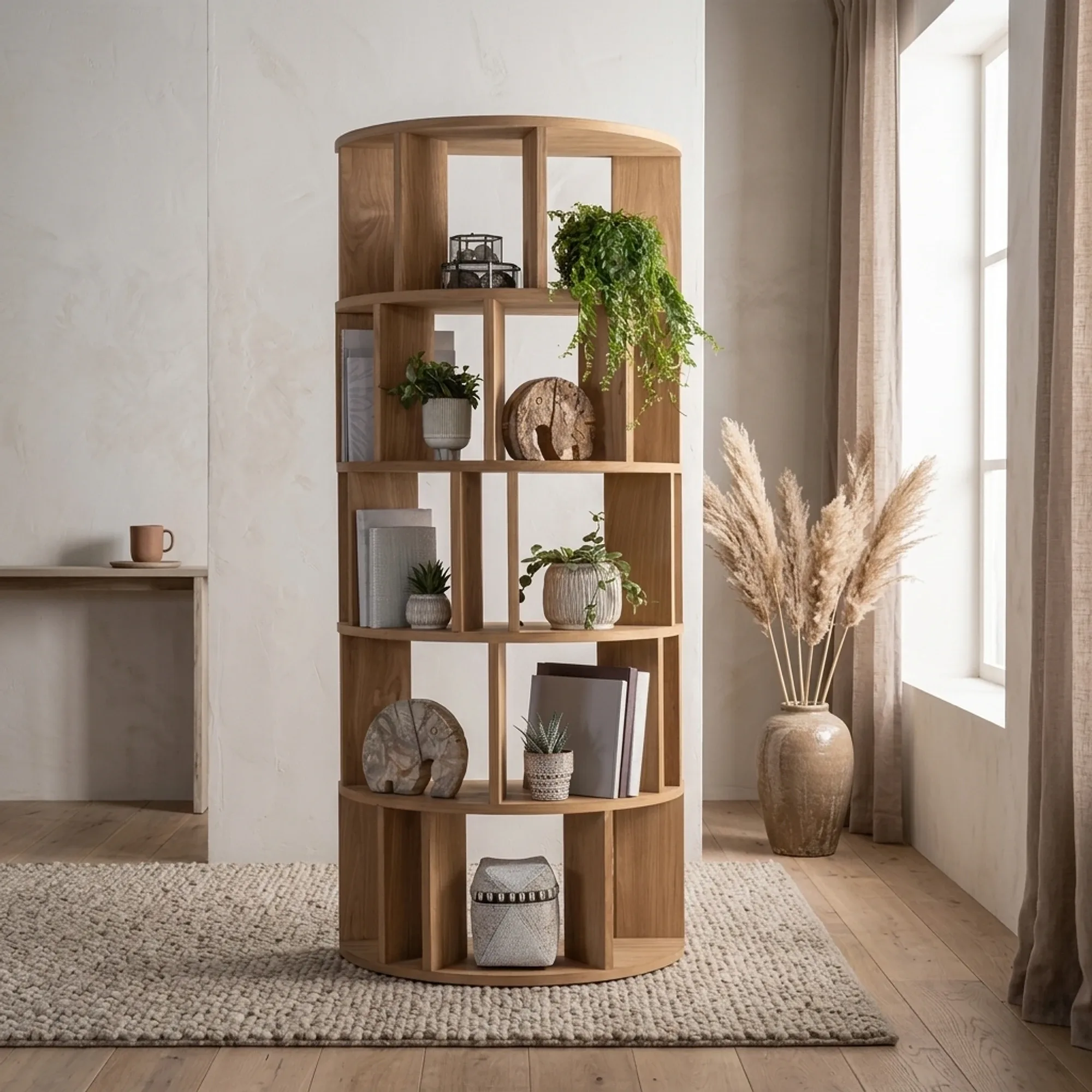 Forte Bookcase Round - DTP Home