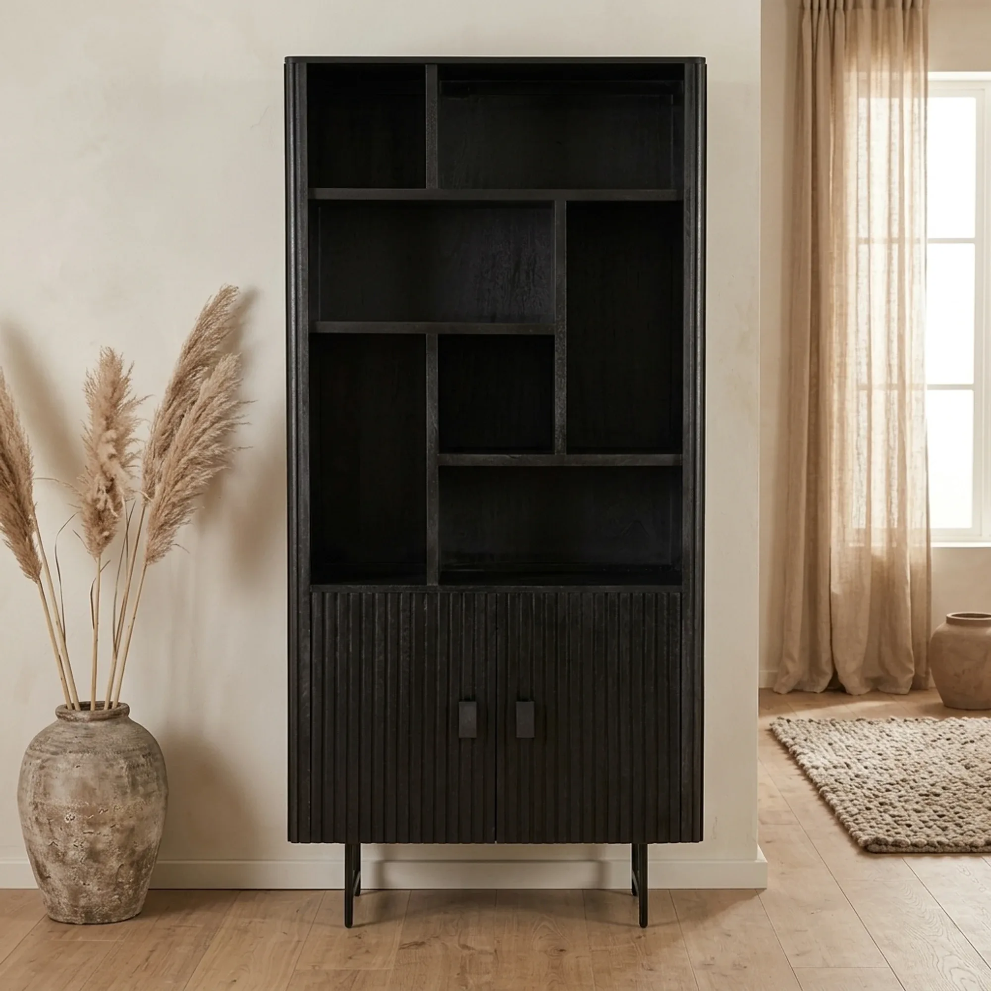 Remi Bookcase Mango Wood - Eleonora