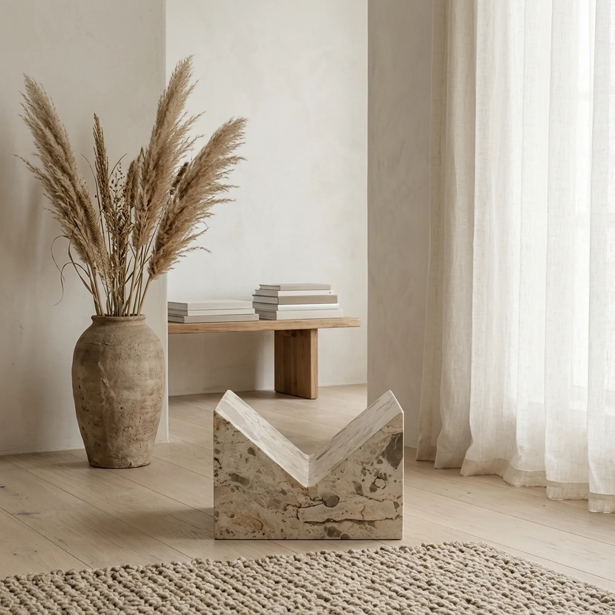 Bookstand Pietra Marrone - By-Boo