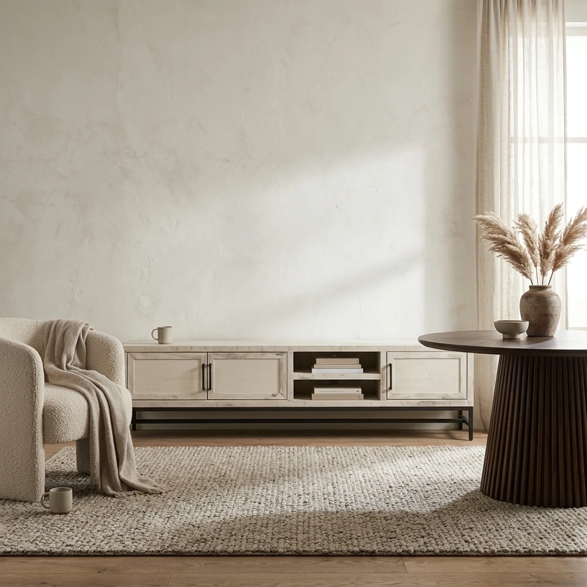 TV Unit Carini off-white - Tower Living