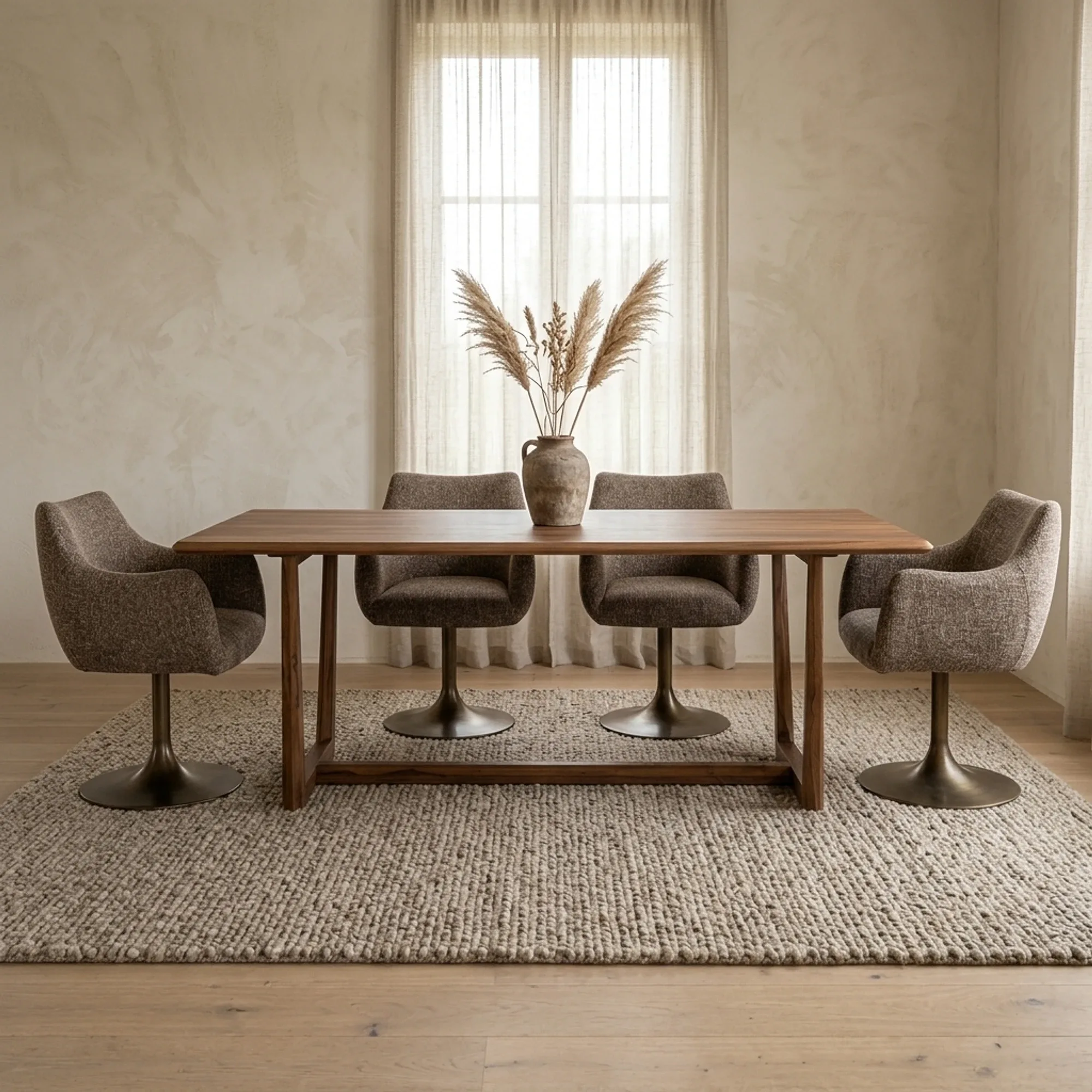 Esstisch Dimaro braun Rechteck - Tower Living