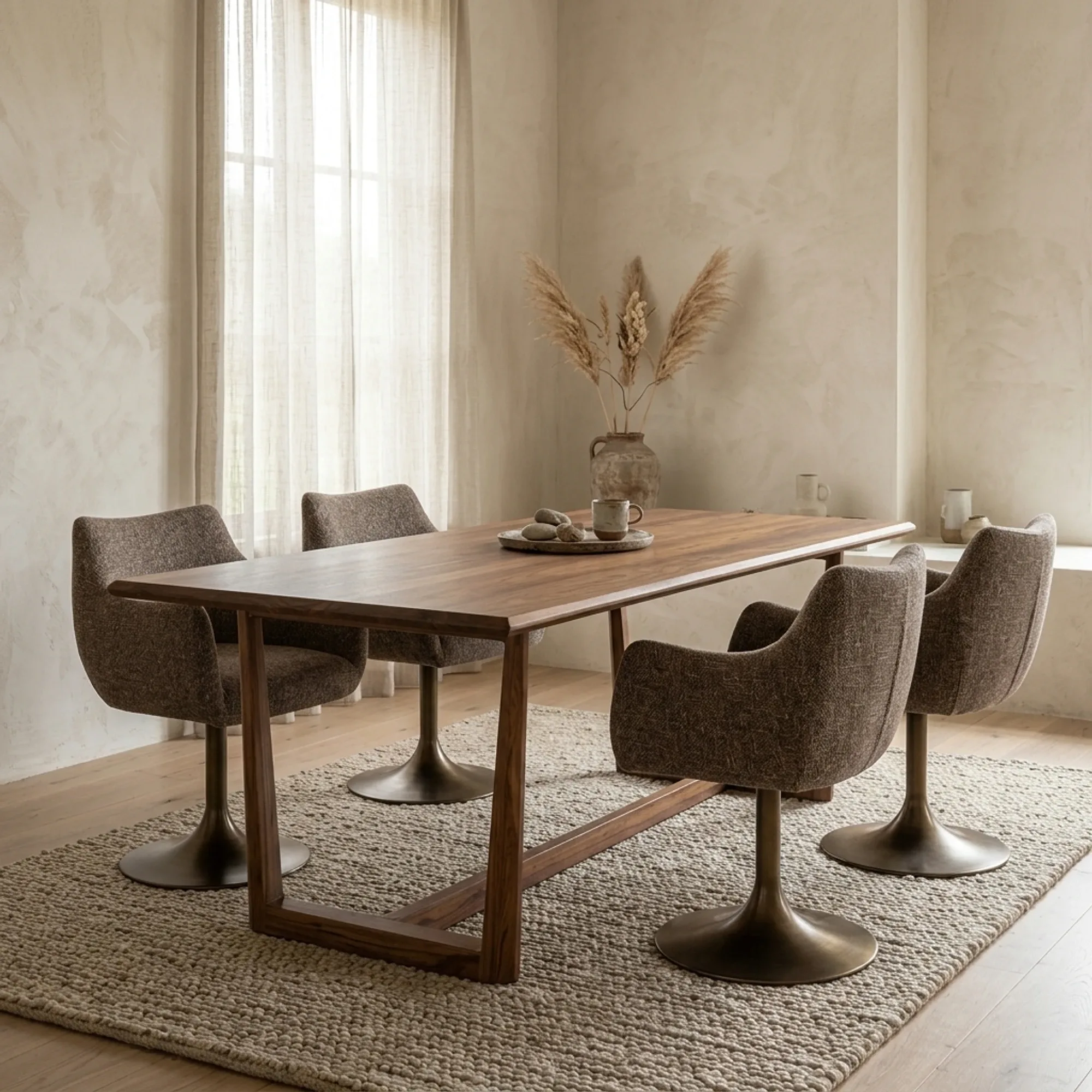 Dining table Dimaro brown rectangular - Tower Living