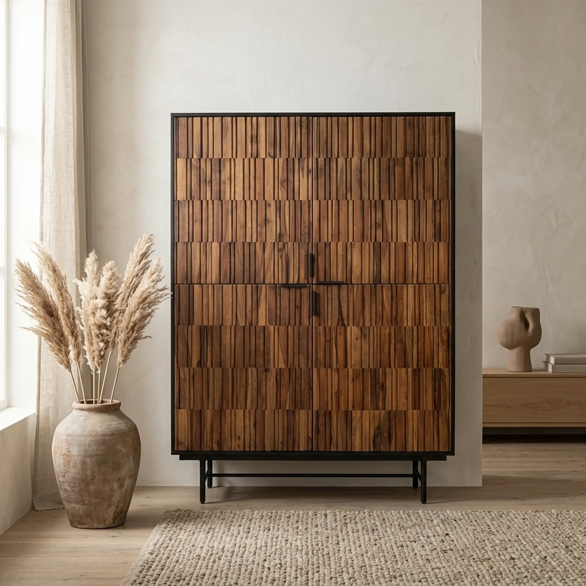 Aufbewahrungsschrank Dimaro braun 120 cm - Tower Living