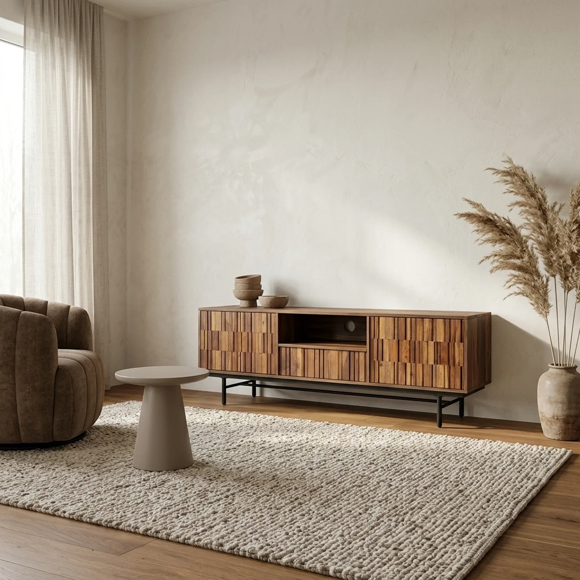 TV-Möbel Dimaro braun - Tower Living
