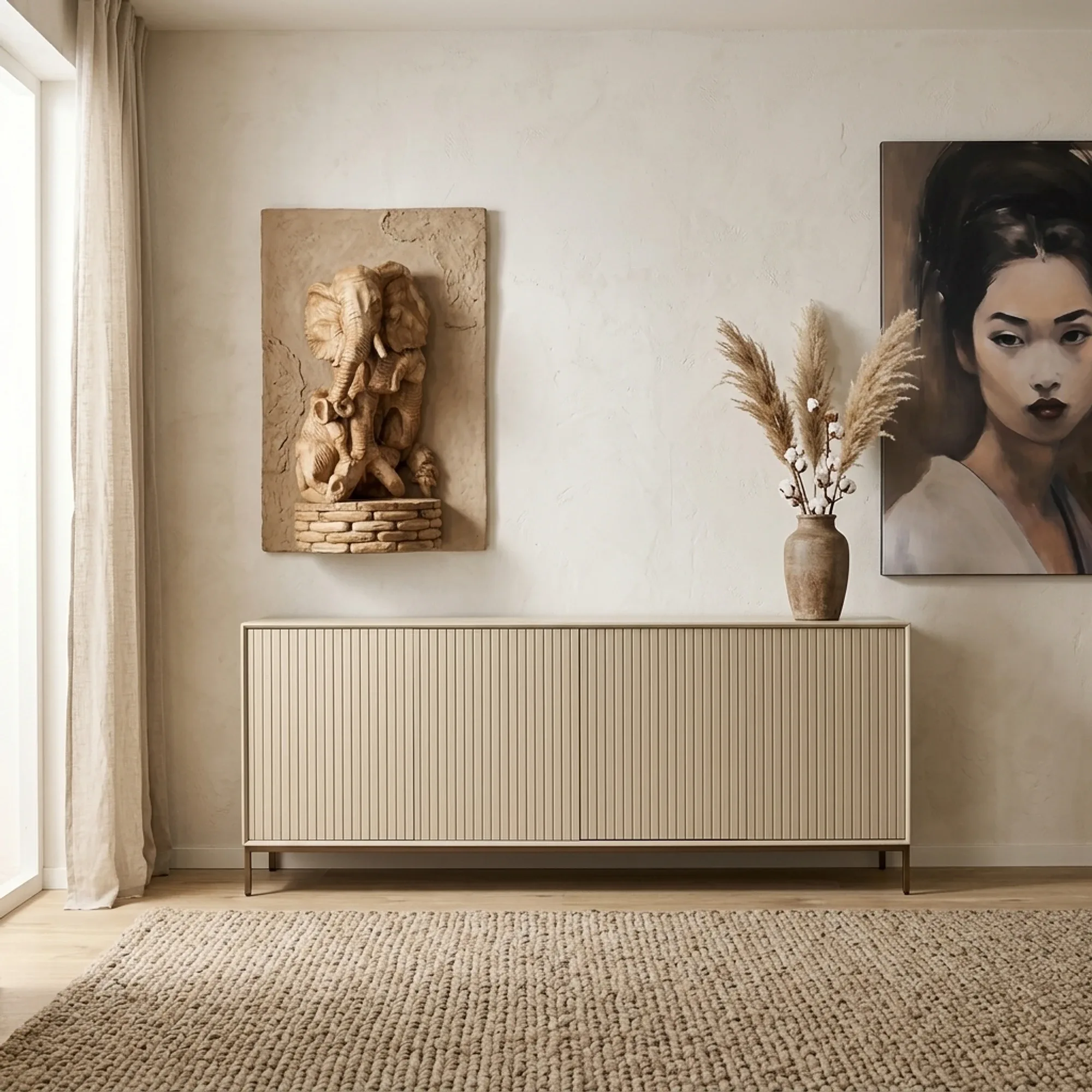 Sideboard Madison Sand | 210 cm
