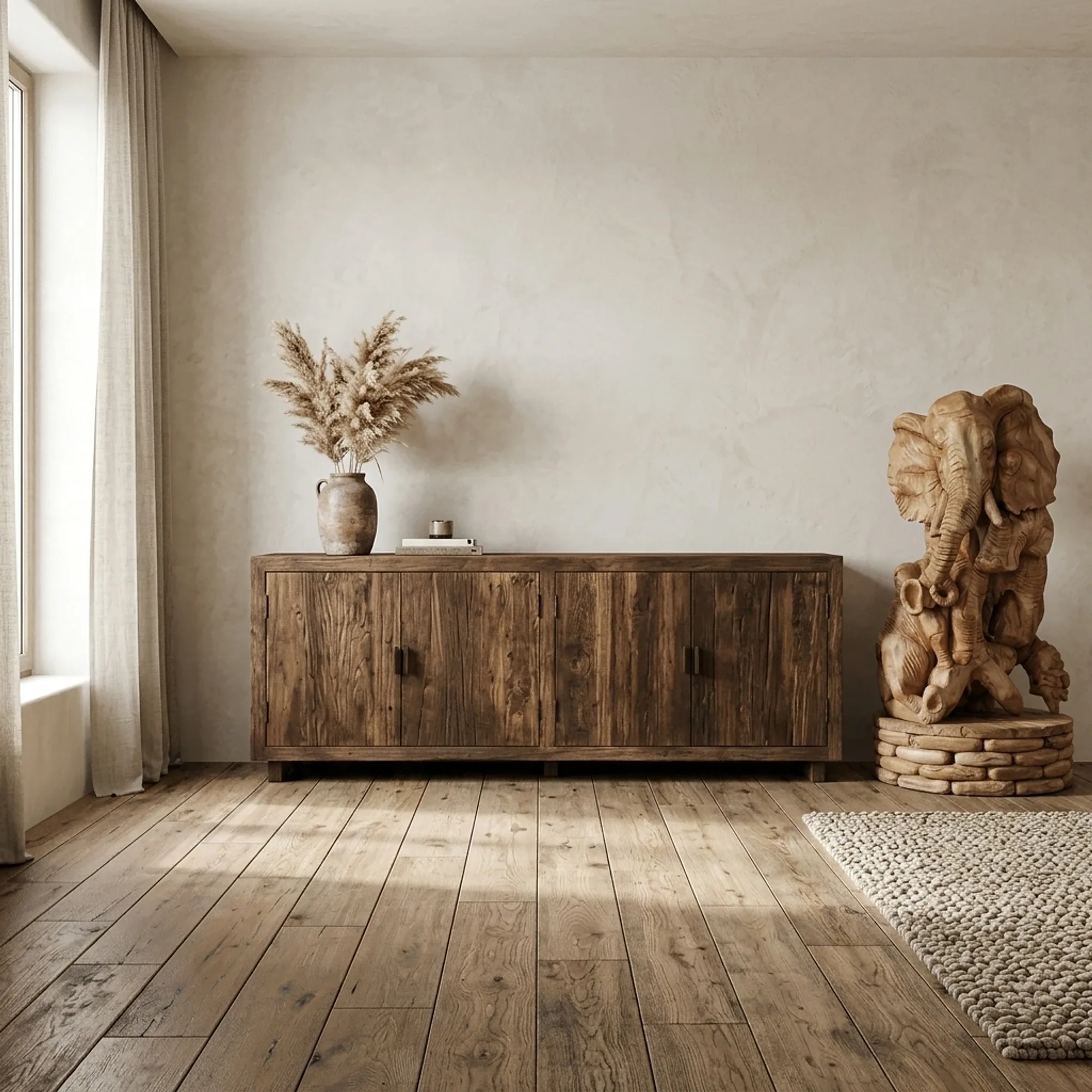 Kommode Roots Teak | 170/200/240 cm - Benoa