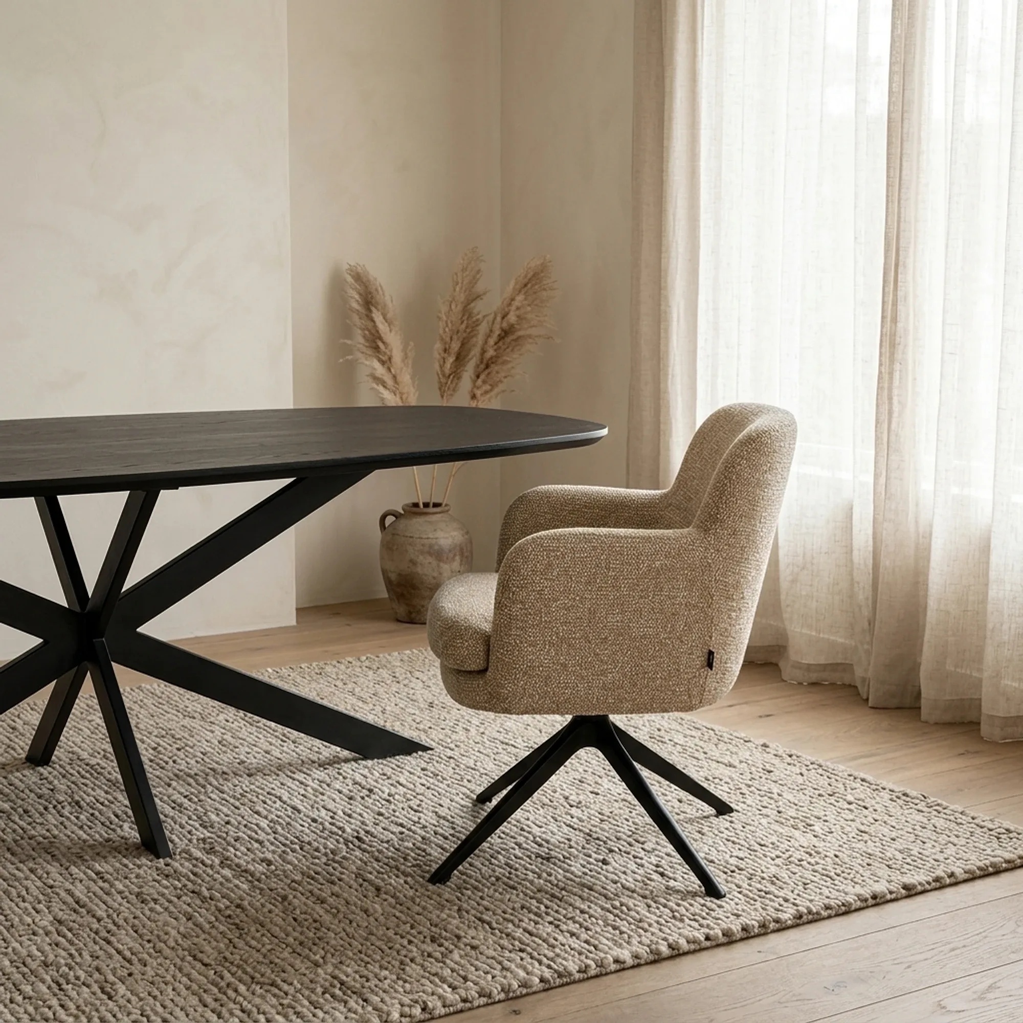 Eetkamerstoel Alma draaibaar - PMP Furniture