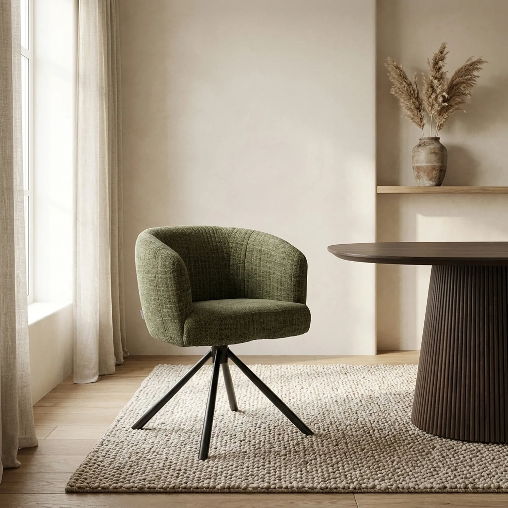 Eetkamerstoel Fox draaibaar - PMP Furniture