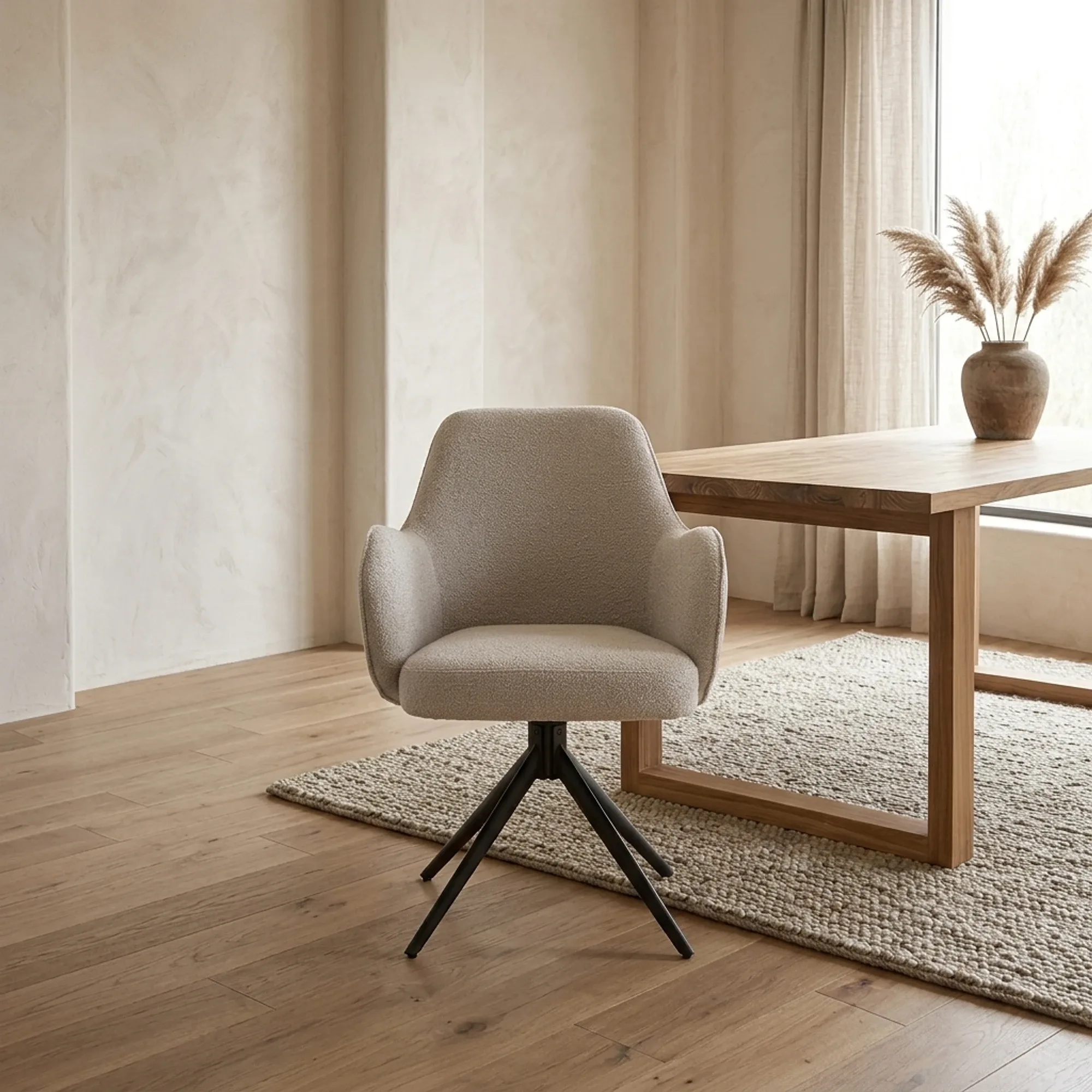 Kyler Dining Chair Taupe Alpine 2 - Vega 11 - Benoa