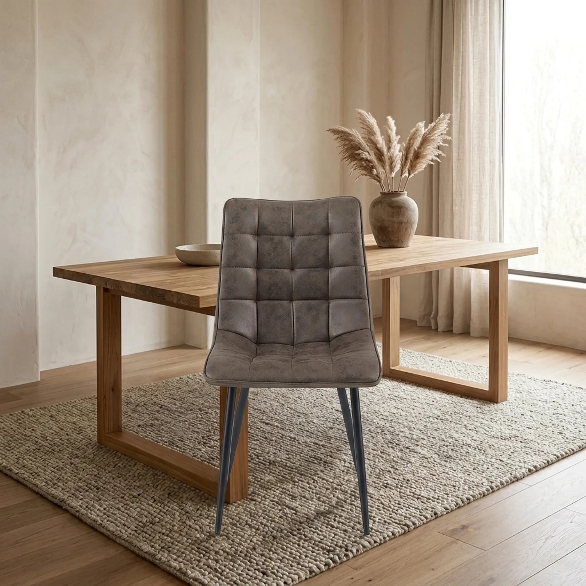 Lucille CEP 08 Dining Chair Light Brown - Benoa