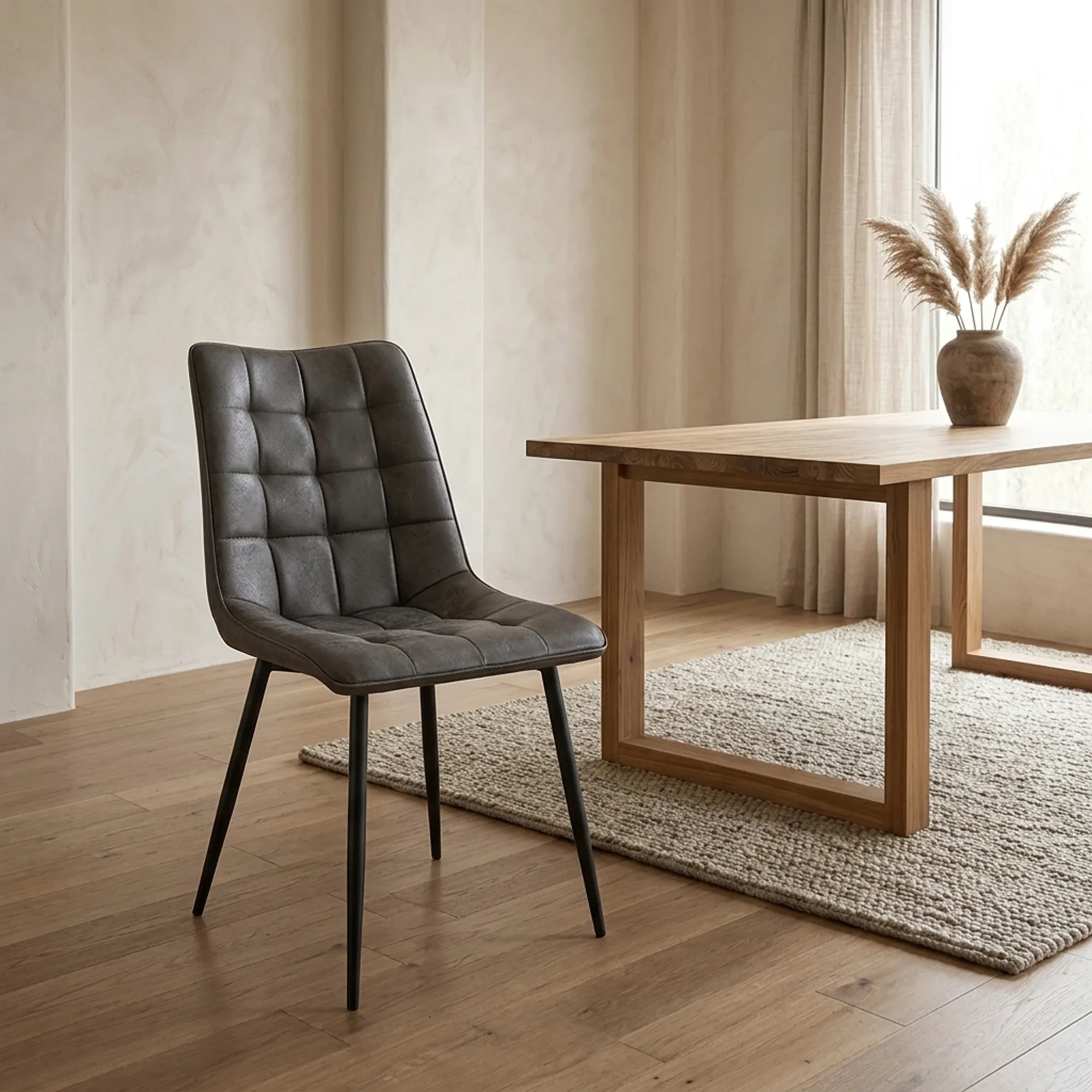 Lucille CEP 11 Dining Chair Anthracite - Benoa