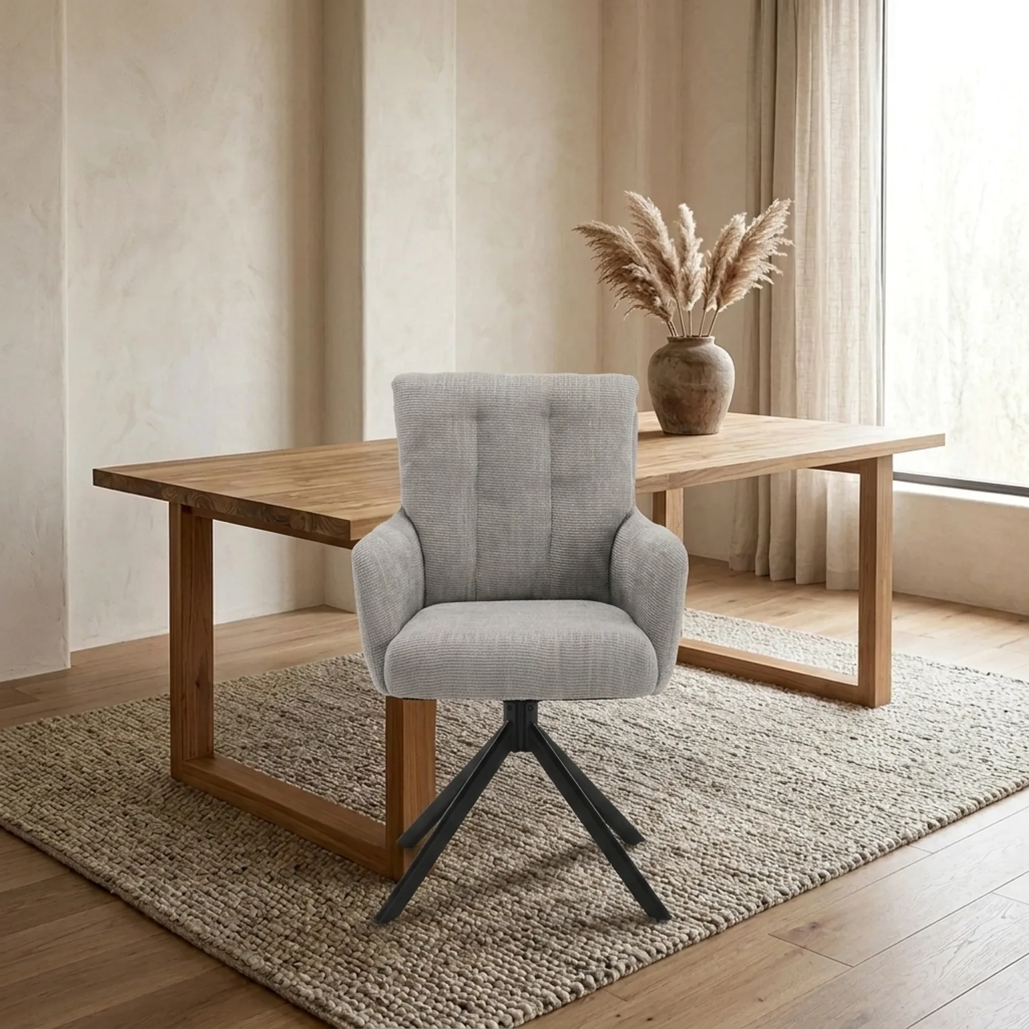 Dining Chair Nobel Baltic 1048 Truffle - Benoa