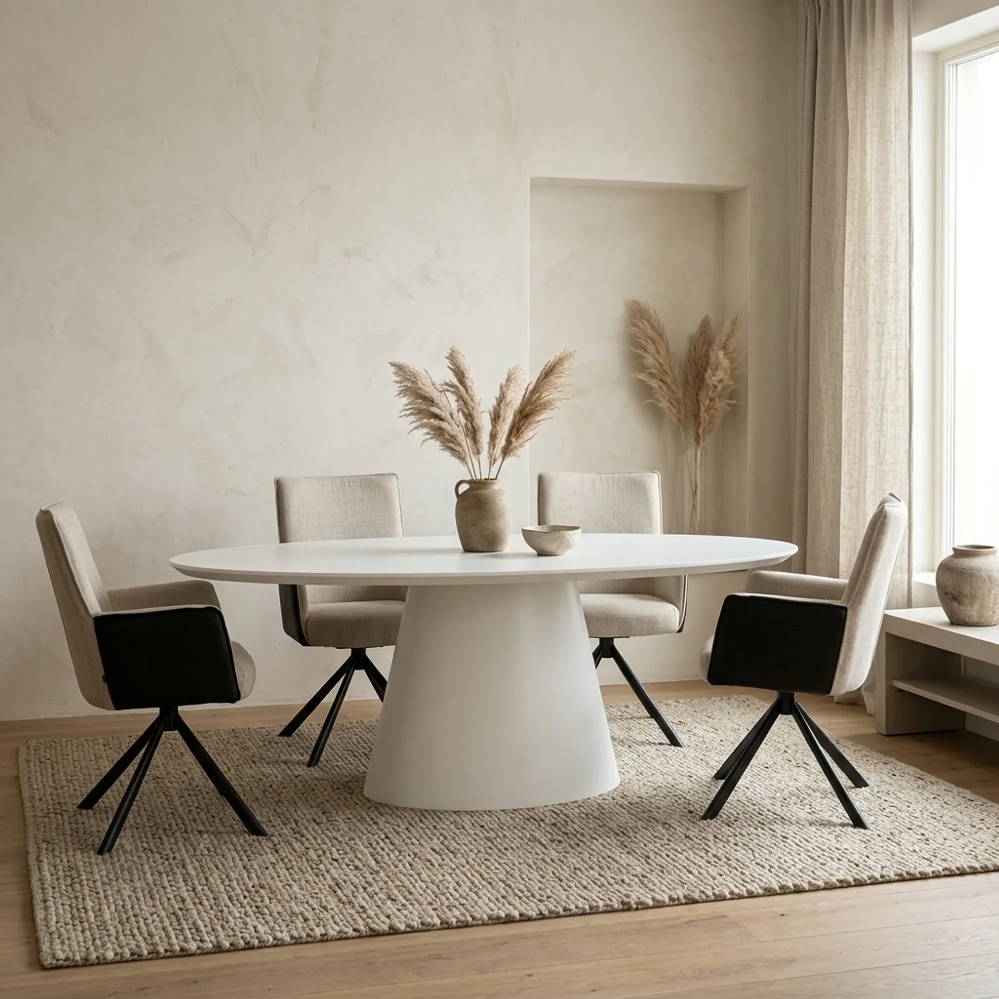 Elin Oval Dining Table - Eleonora