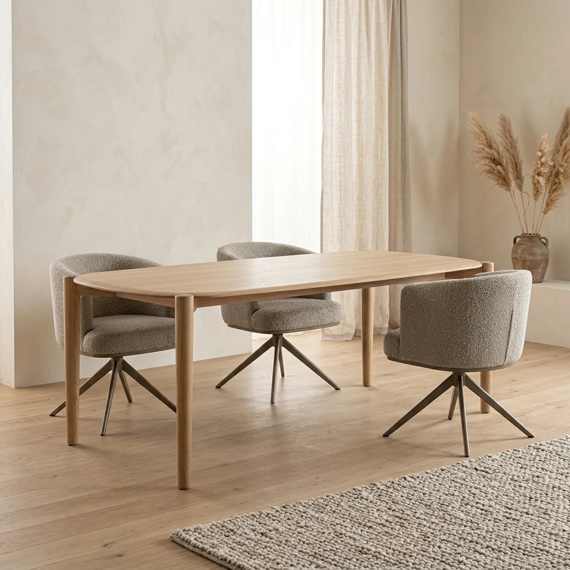 Selbu Oak Dining Table - Eleonora